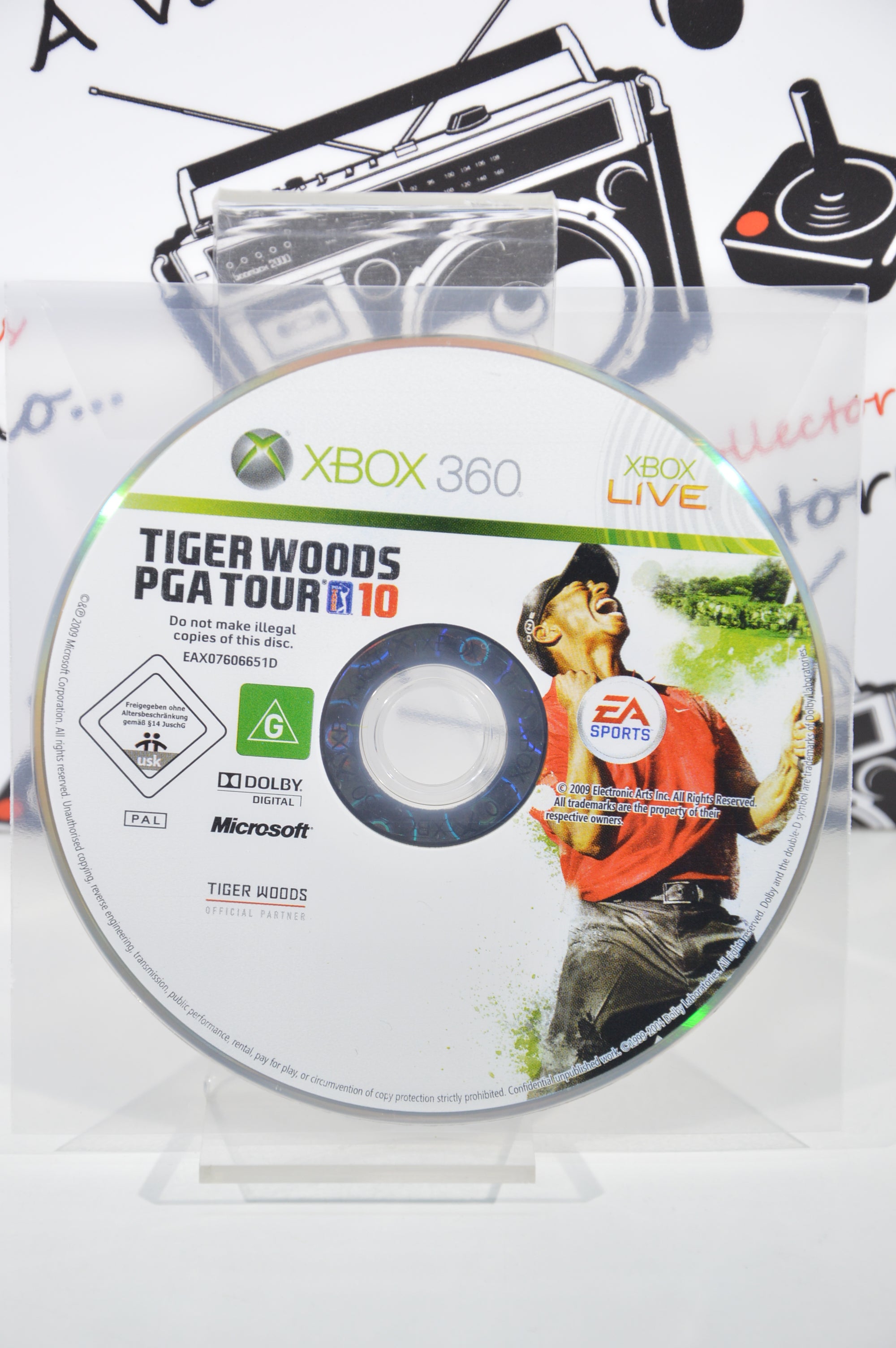 Tiger Woods pga tour 10 3+ Xbox 360 Lingua Inglese SOLO DISCO