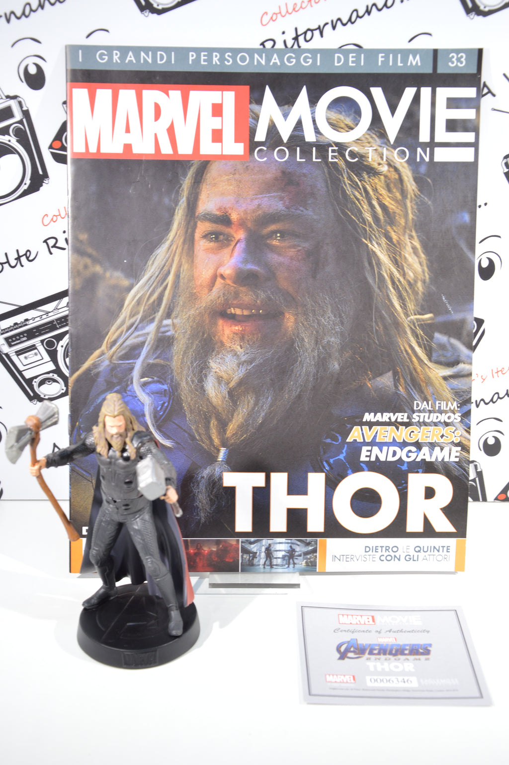 Thor Marvel movie collection 33 Eaglemoss Statuetta Marvel