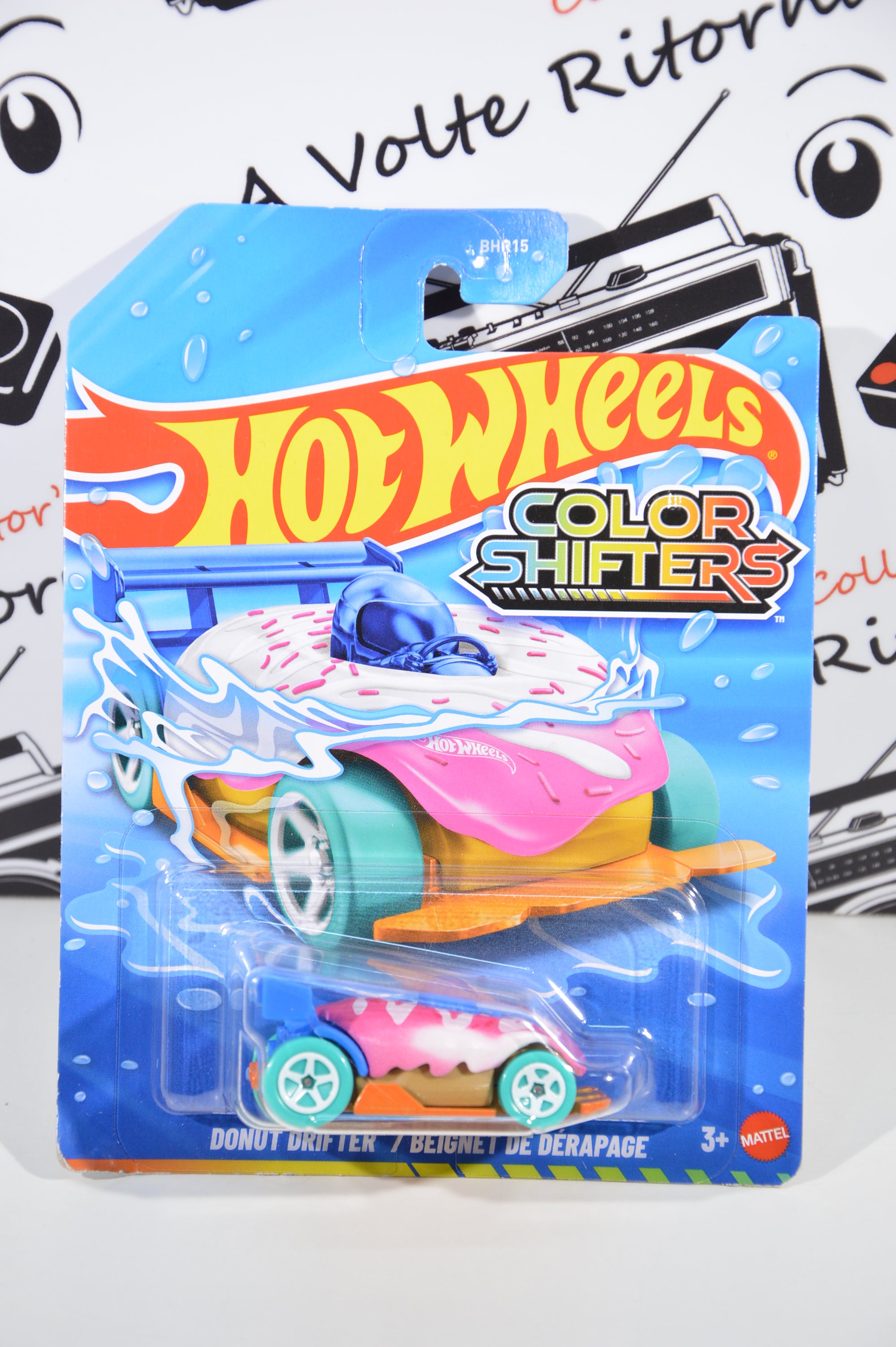 Hot Wheels color shifters Donut Drifter Mattel 3+ nuova sigillata