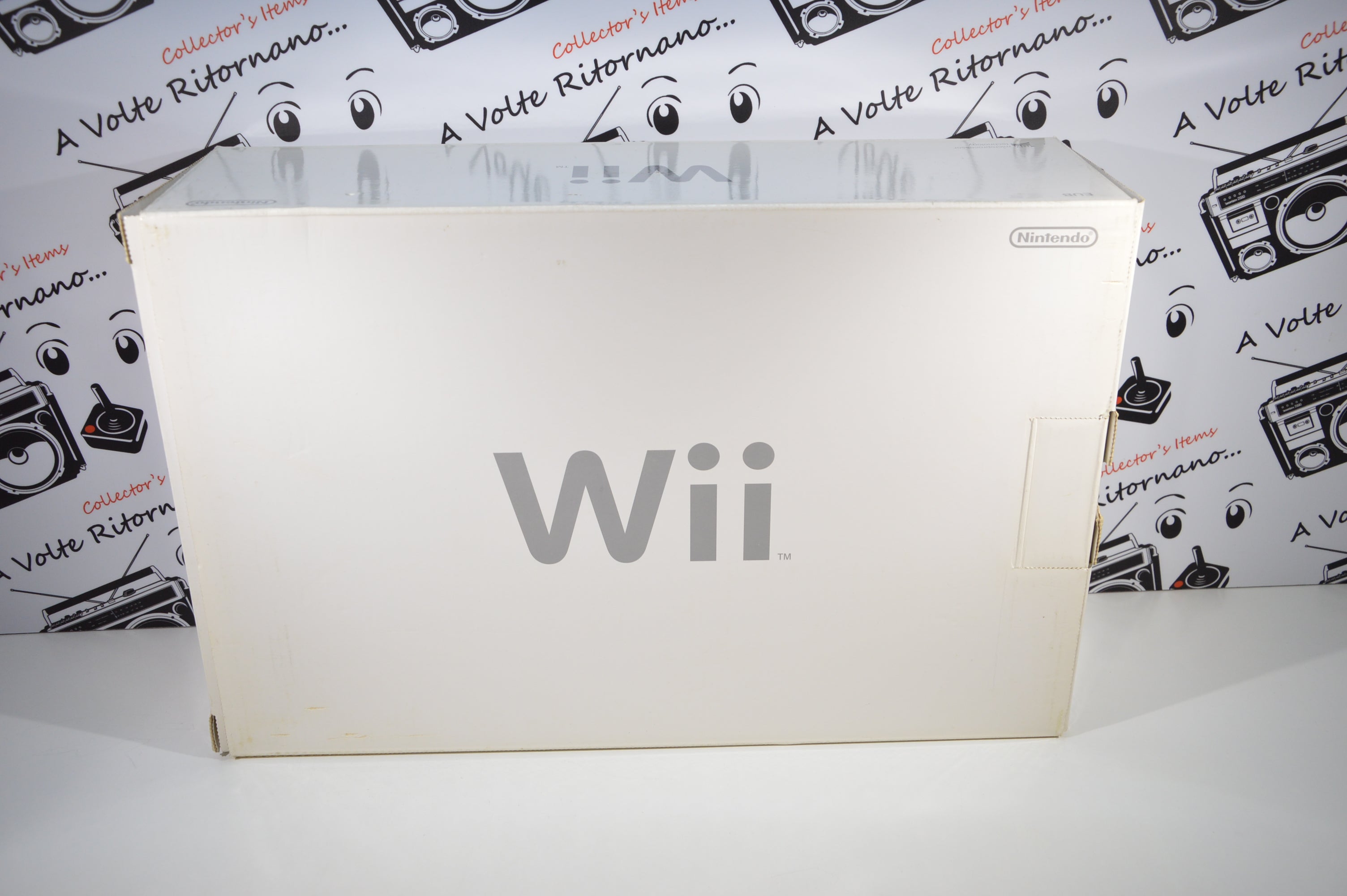 Nintendo Wii console bianca con scatola ed accessori testata