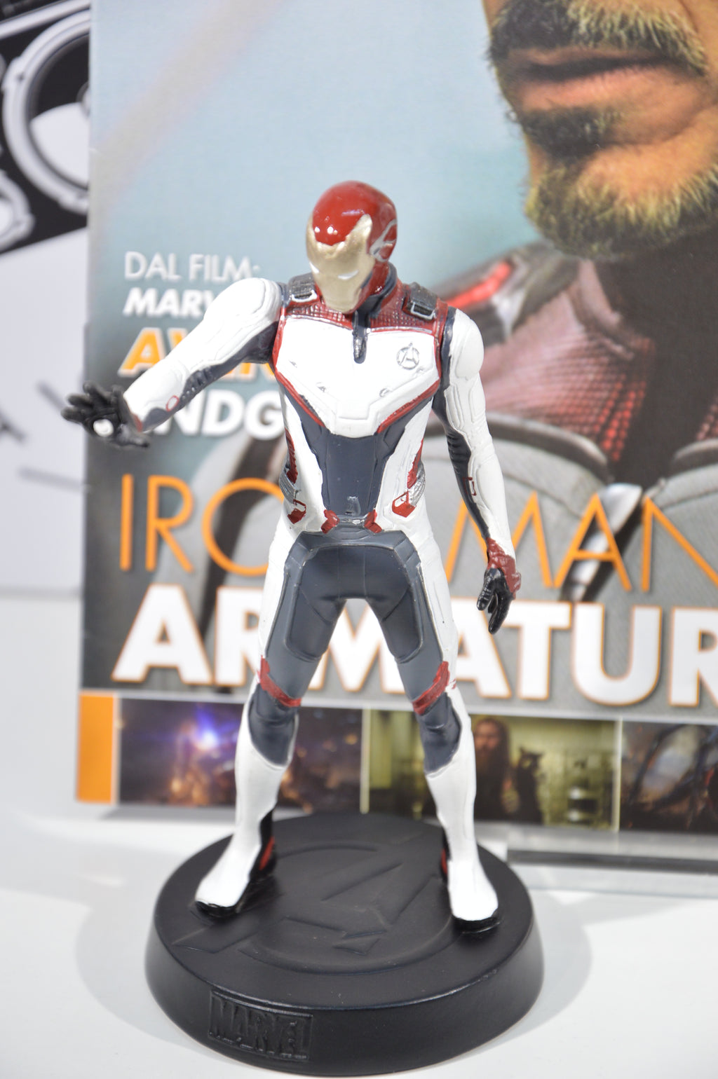 Iron Man Qr Marvel movie collection 30 Eaglemoss Statuetta Marvel