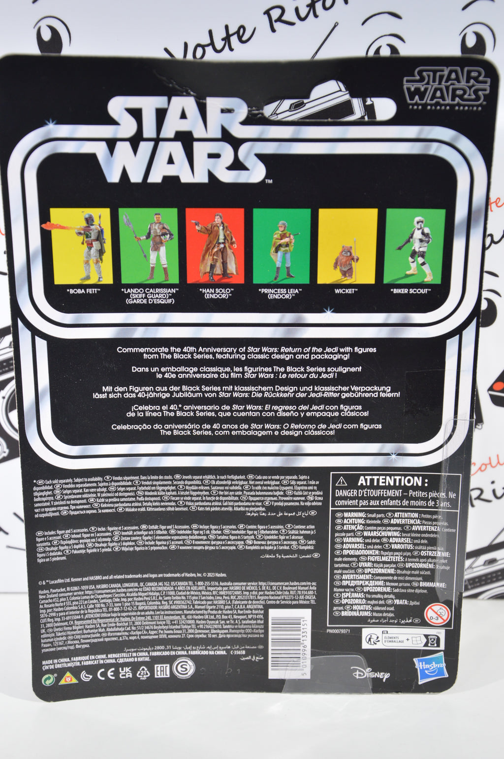 Wicket Action figure Star Wars return of the jedi Kenner 2023 Nuovo
