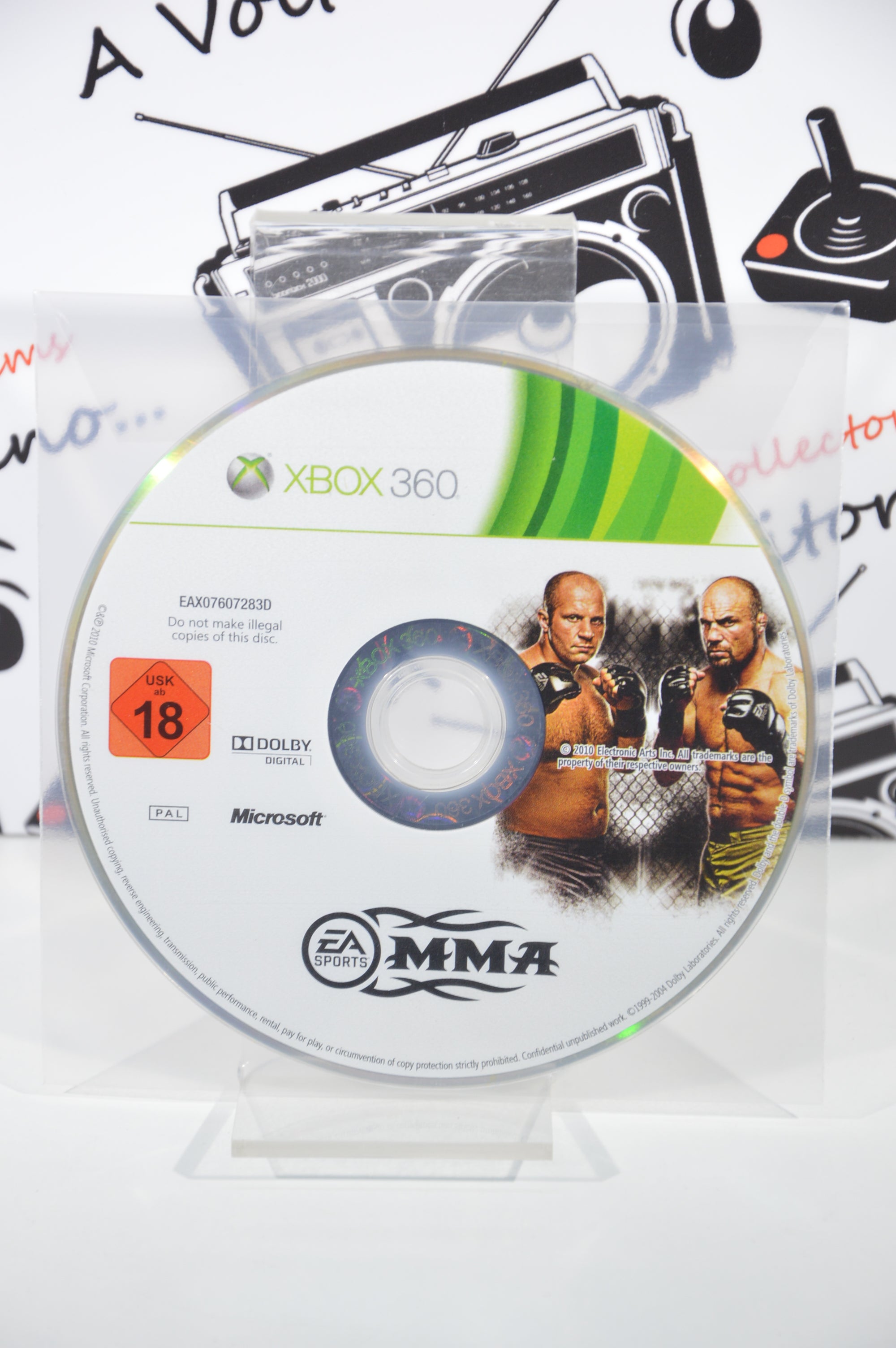 MMA Xbox 360 18+ Lingua Inglese SOLO DISCO
