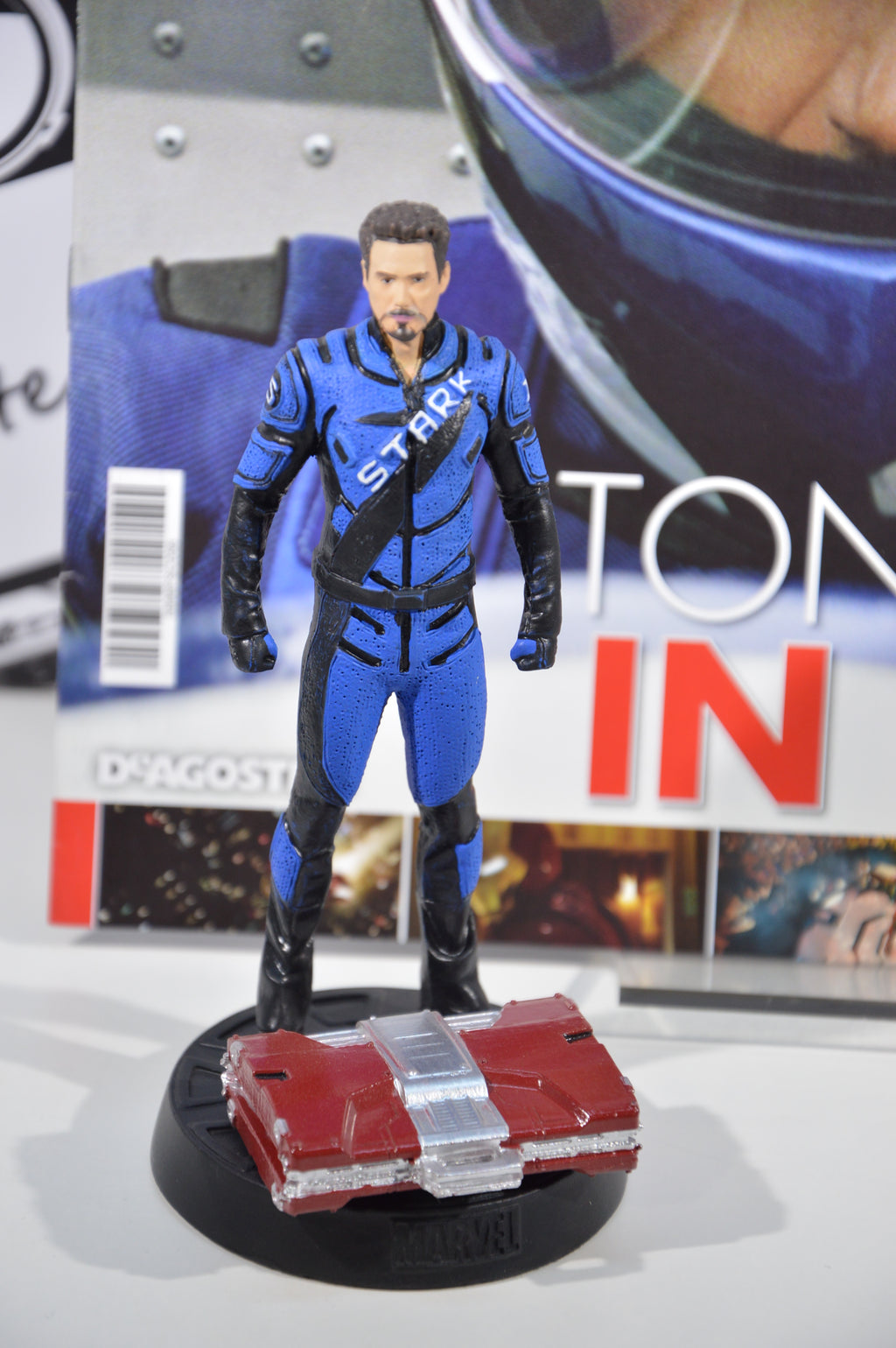 Iron Man 2 Tony Stark Marvel movie collection 56 Eaglemoss Statuetta Marvel