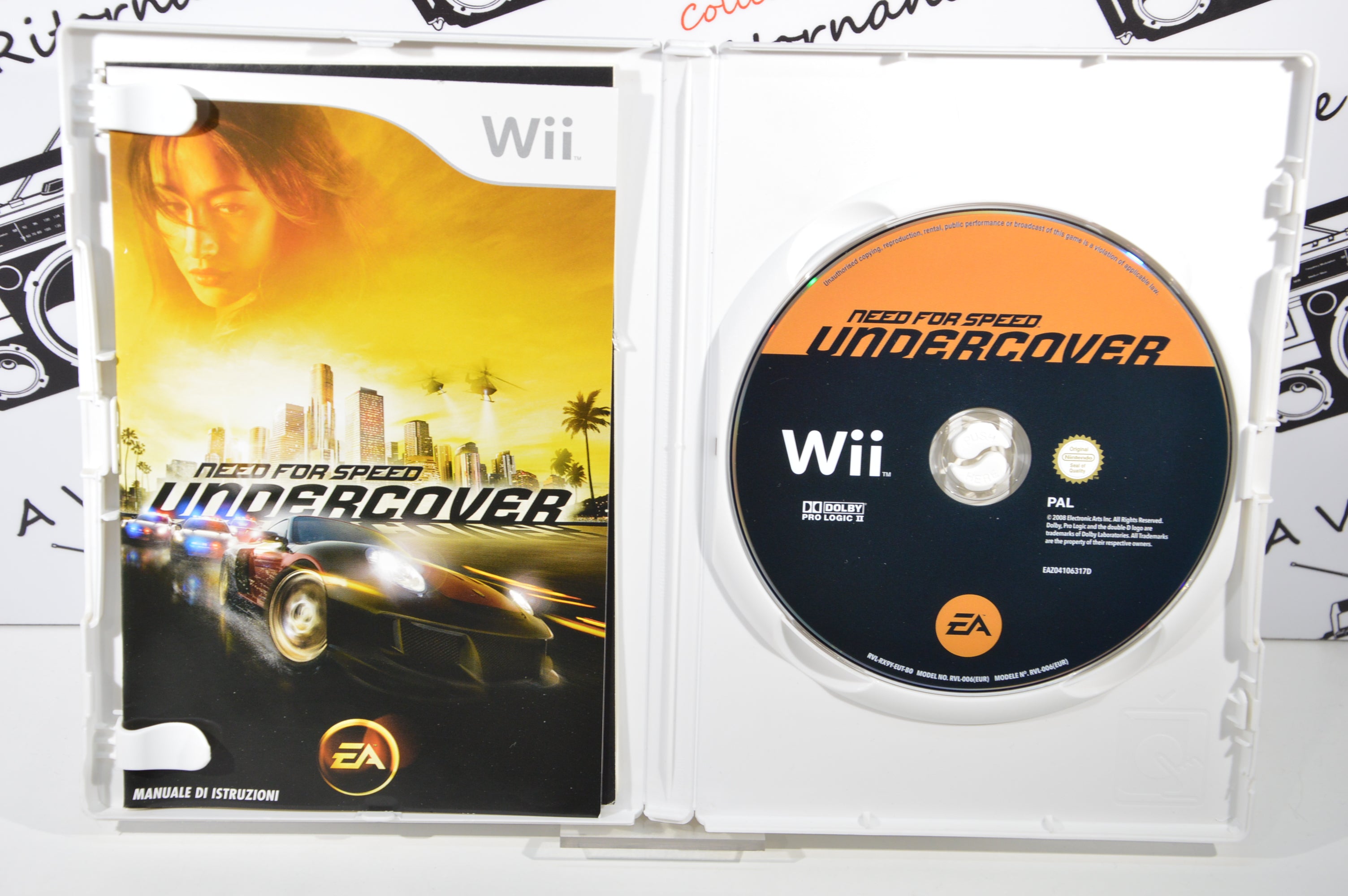Need for speed Undercover Nintendo Wii 12+ Multilingua