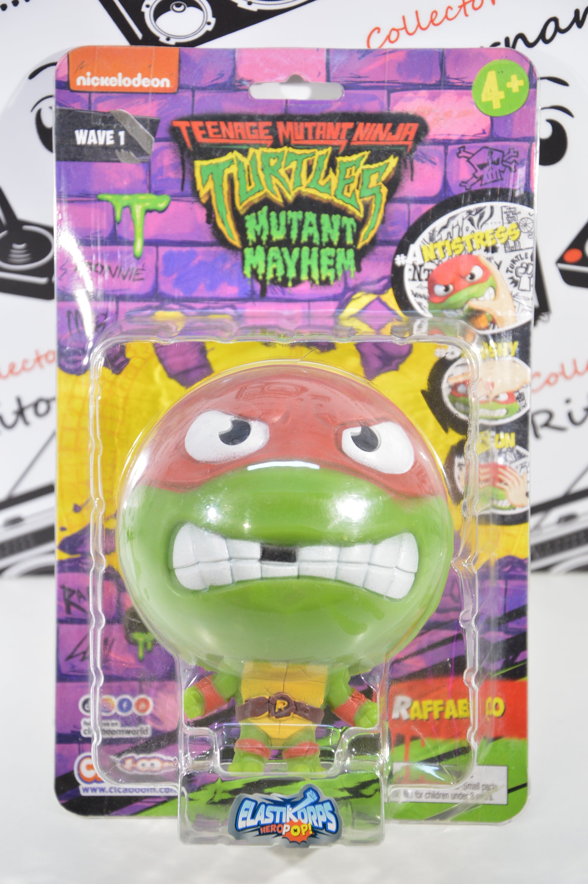 Turtles Elastikorps Raffaello hero pop Tmnt Mutant Mayhem Nickelodeon nuovo