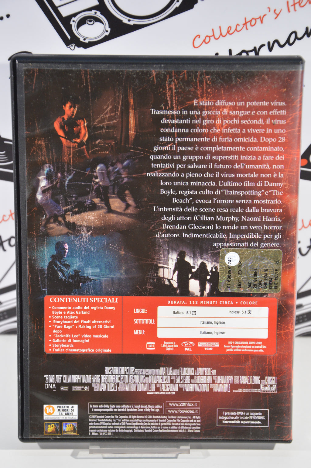 28 giorni dopo Dvd Italiano