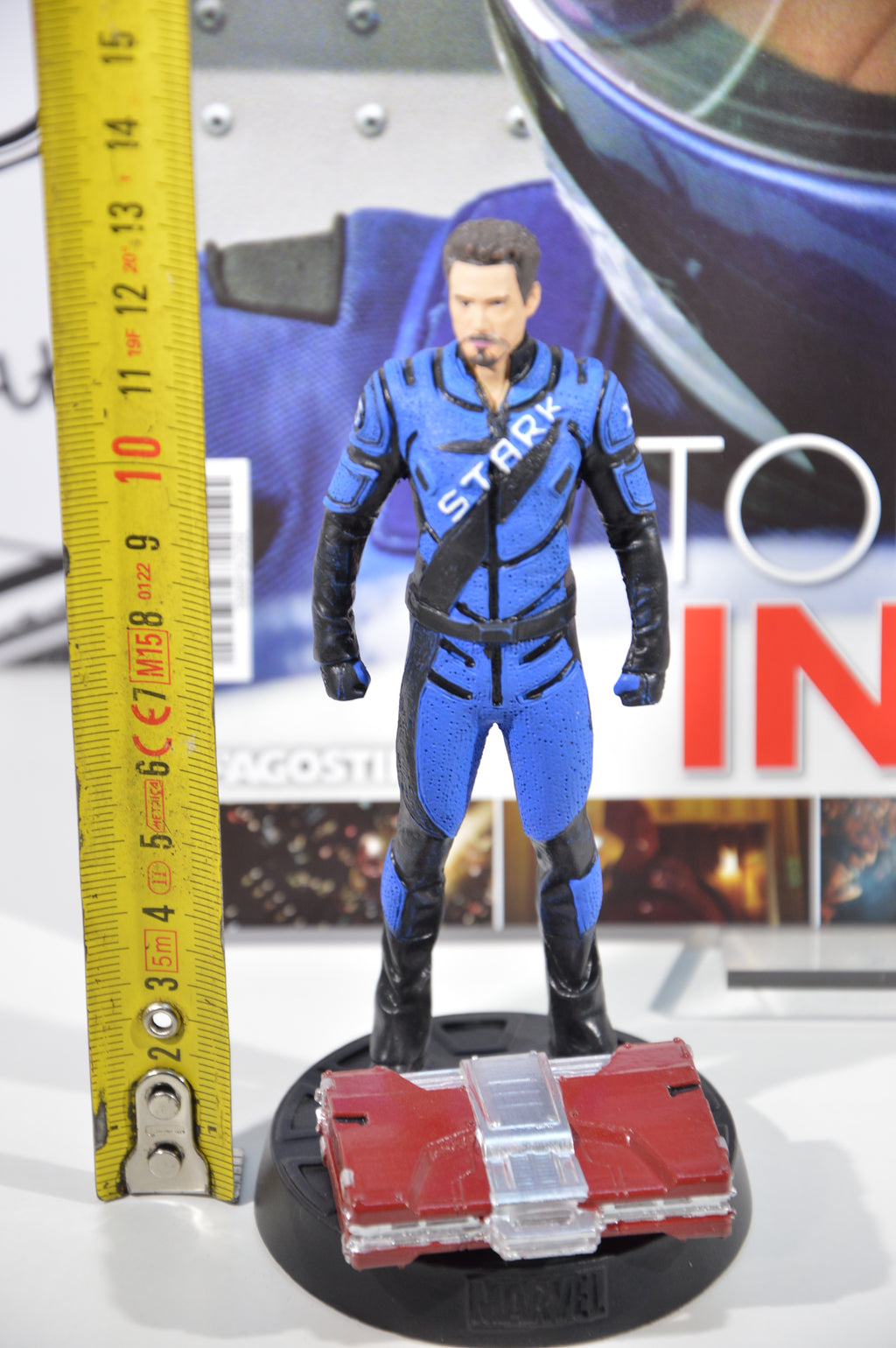 Iron Man 2 Tony Stark Marvel movie collection 56 Eaglemoss Statuetta Marvel