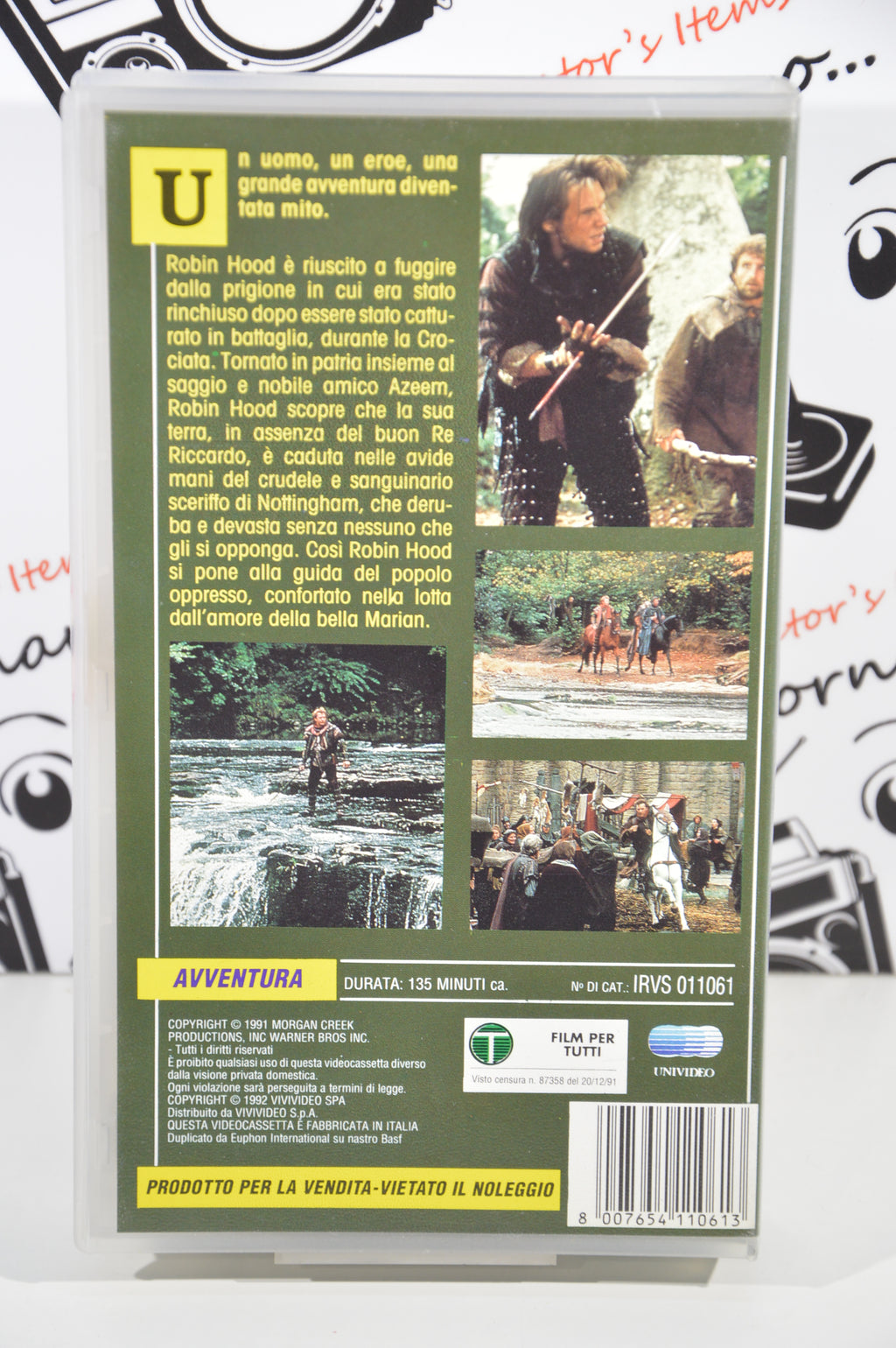 Robin Hood principe dei ladri VHS