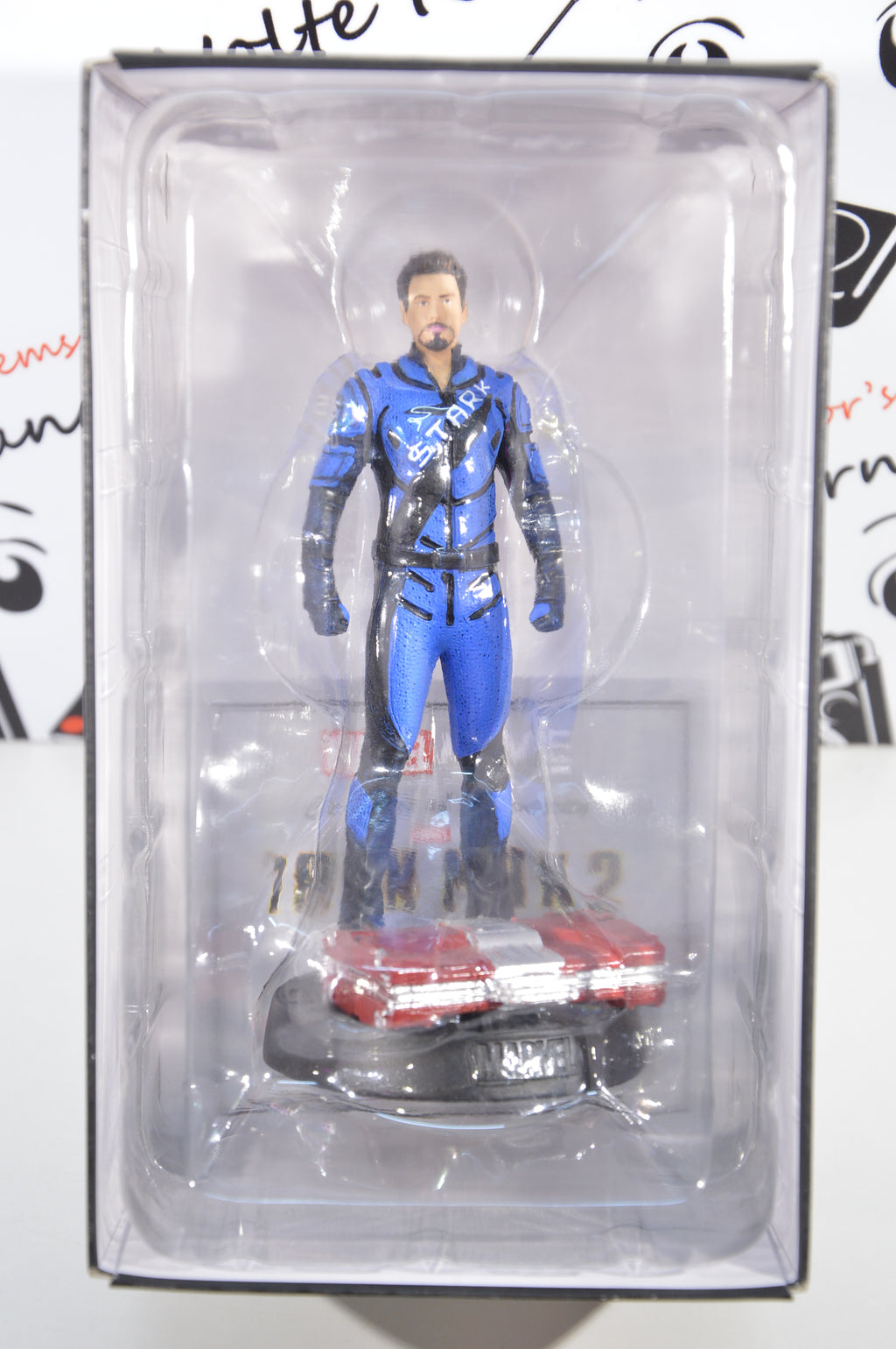 Iron Man 2 Tony Stark Marvel movie collection 56 Eaglemoss Statuetta Marvel