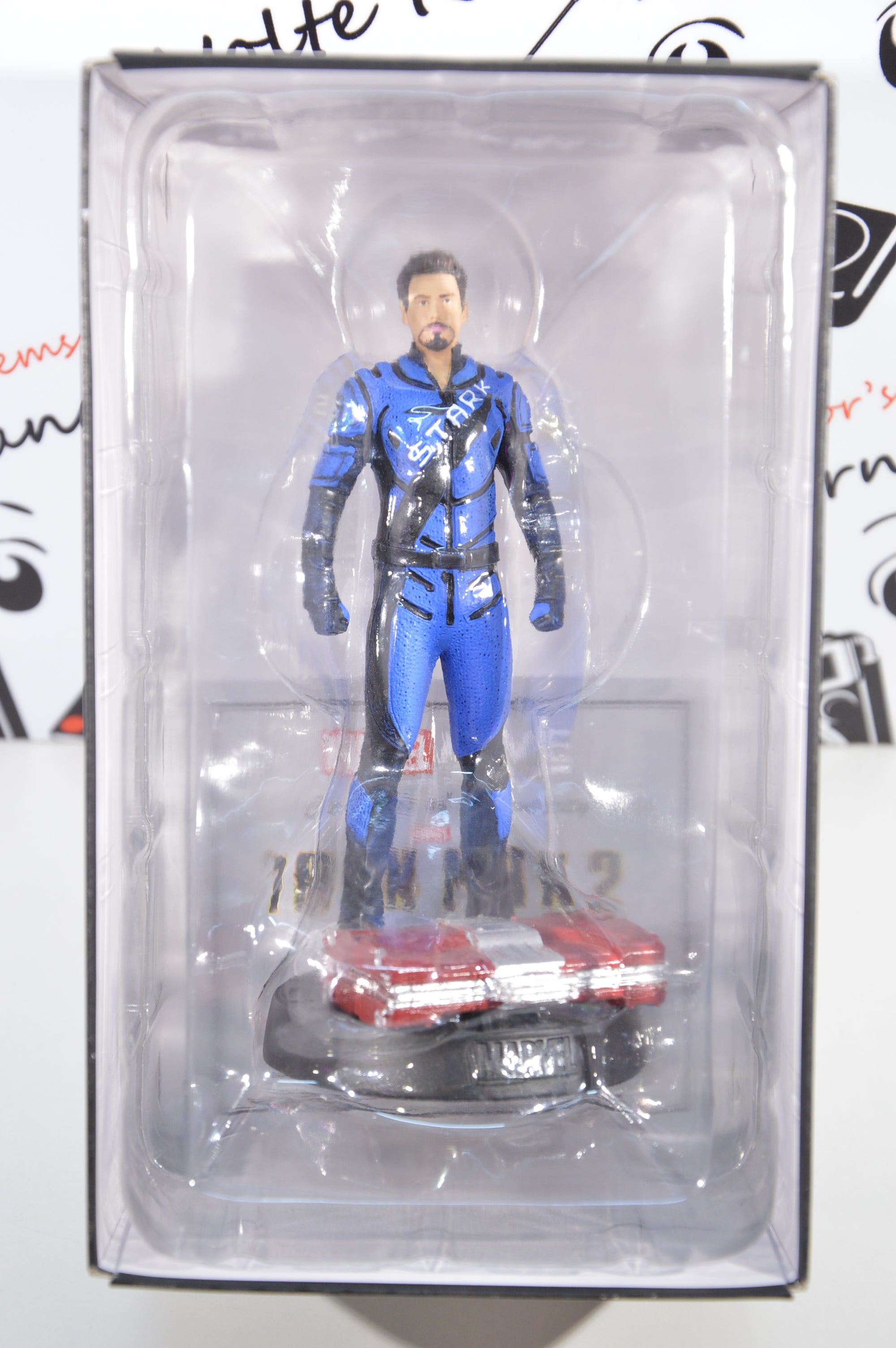 Iron Man 2 Tony Stark Marvel movie collection 56 Eaglemoss Statuetta Marvel