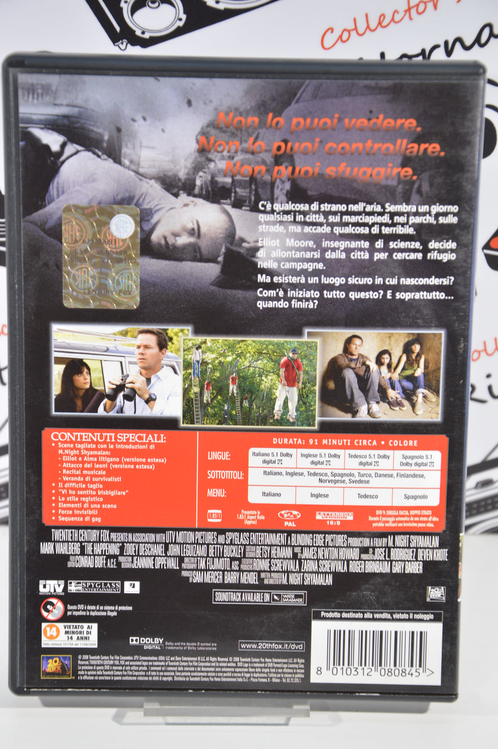 E venne il giorno Dvd Italiano
