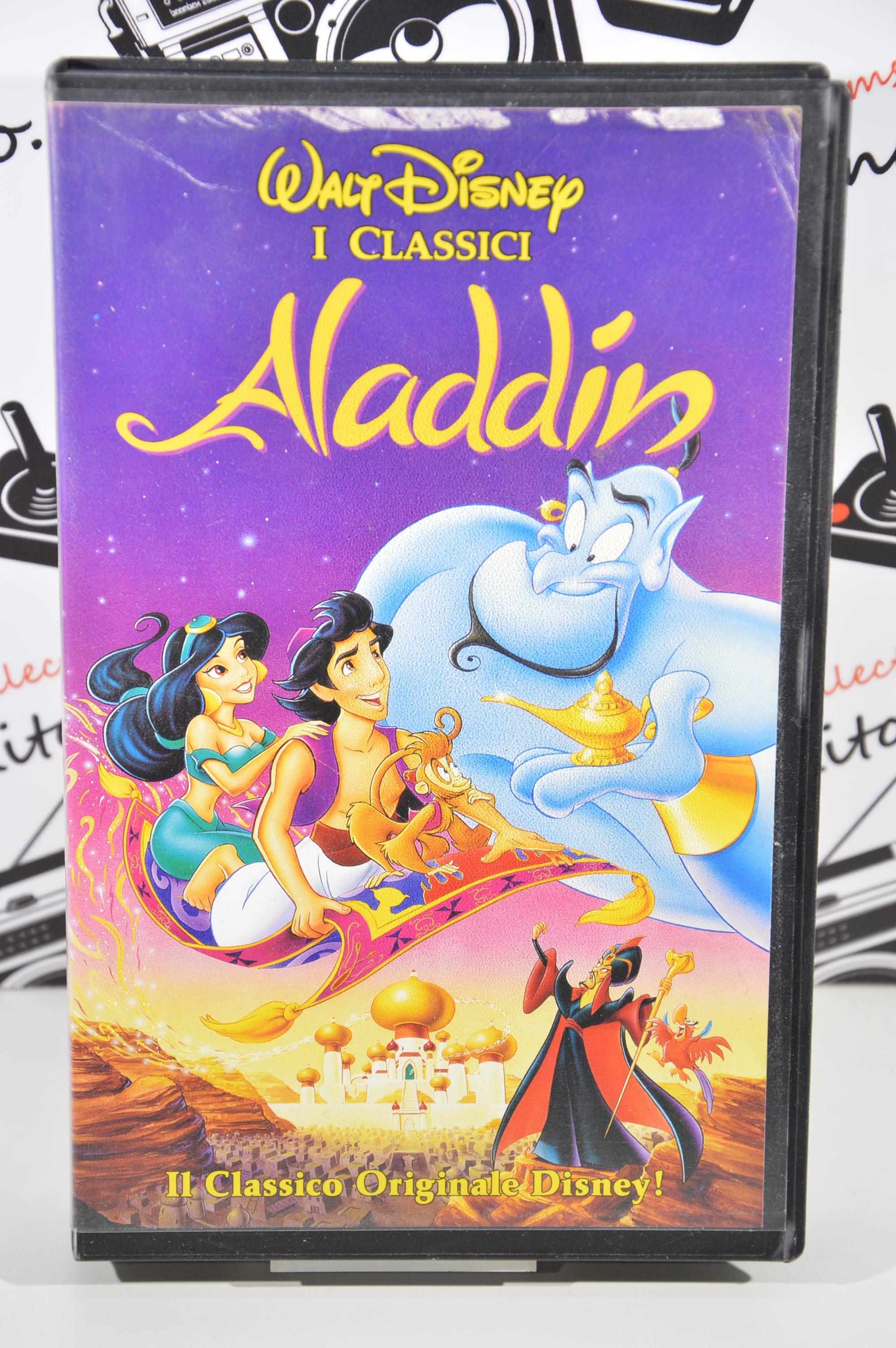 Aladdin VHS cartoni animati vintage