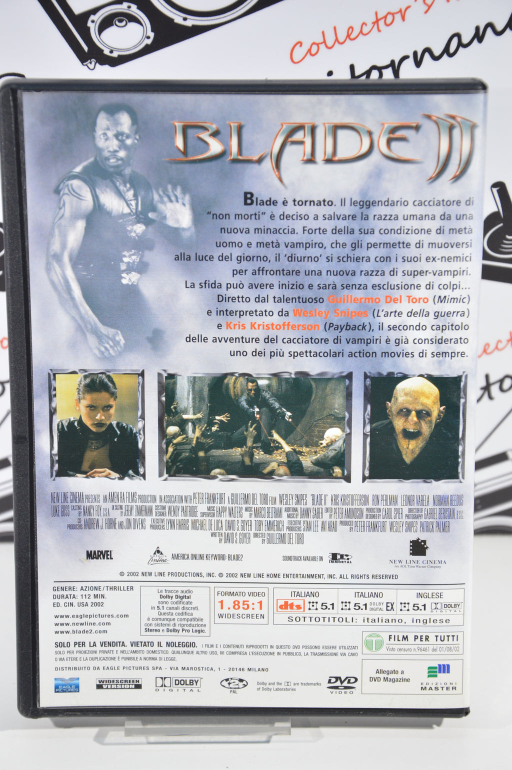 Blade II Dvd Italiano Wesley Snipes