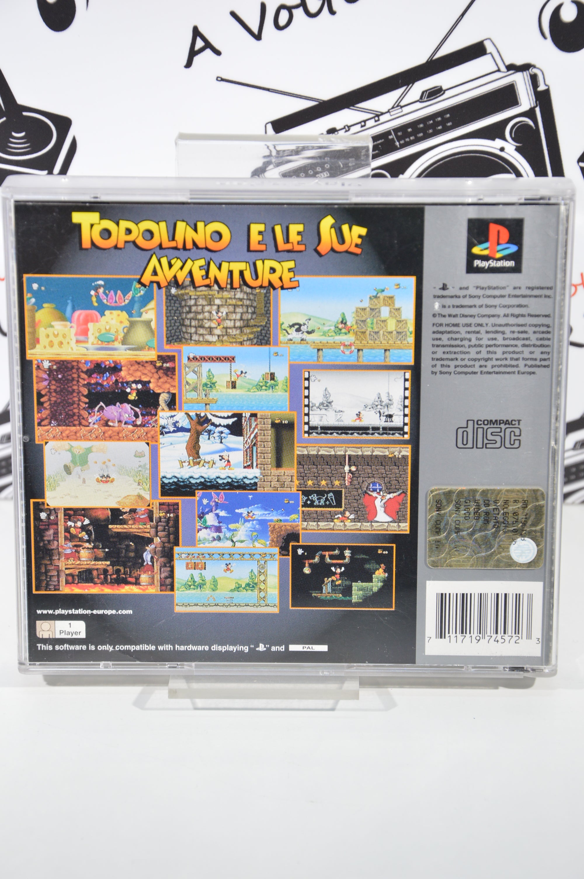 Topolino e le sue avventure platinum PlayStation 1 3+ Multilingua