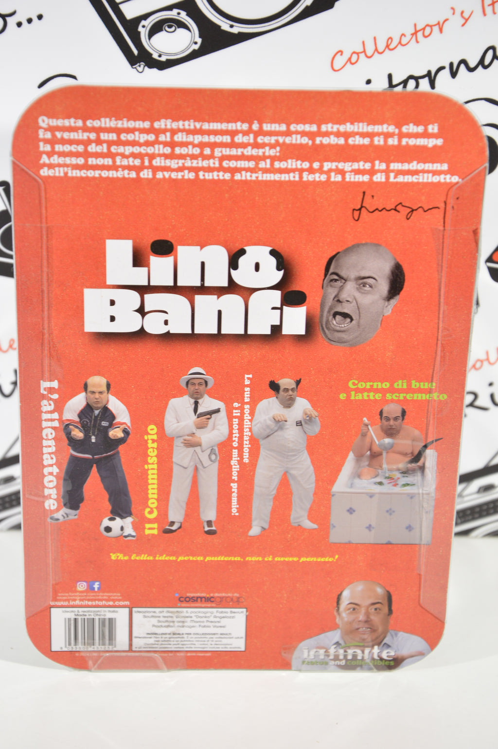 Lino Banfi Statuetta Vieni avanti cretino Infinite 2024 Nuovo