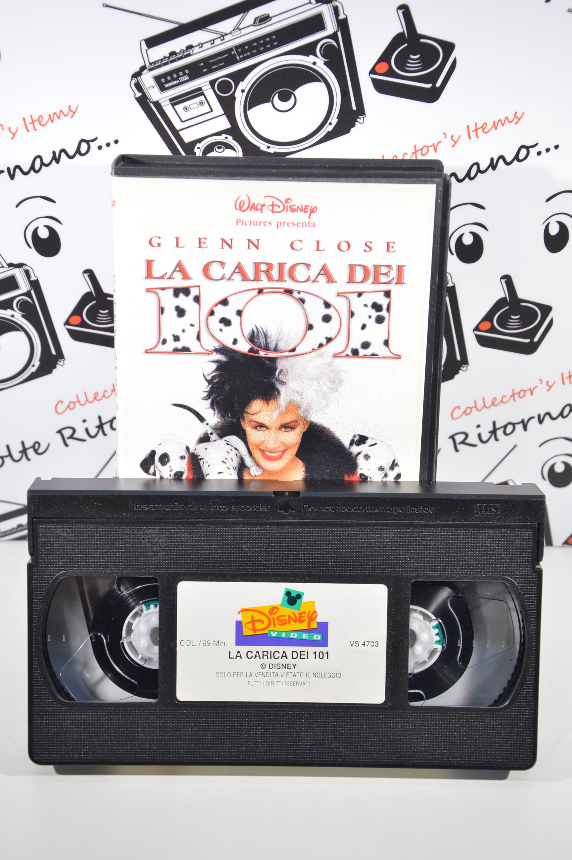 La carica dei 101 VHS vintage