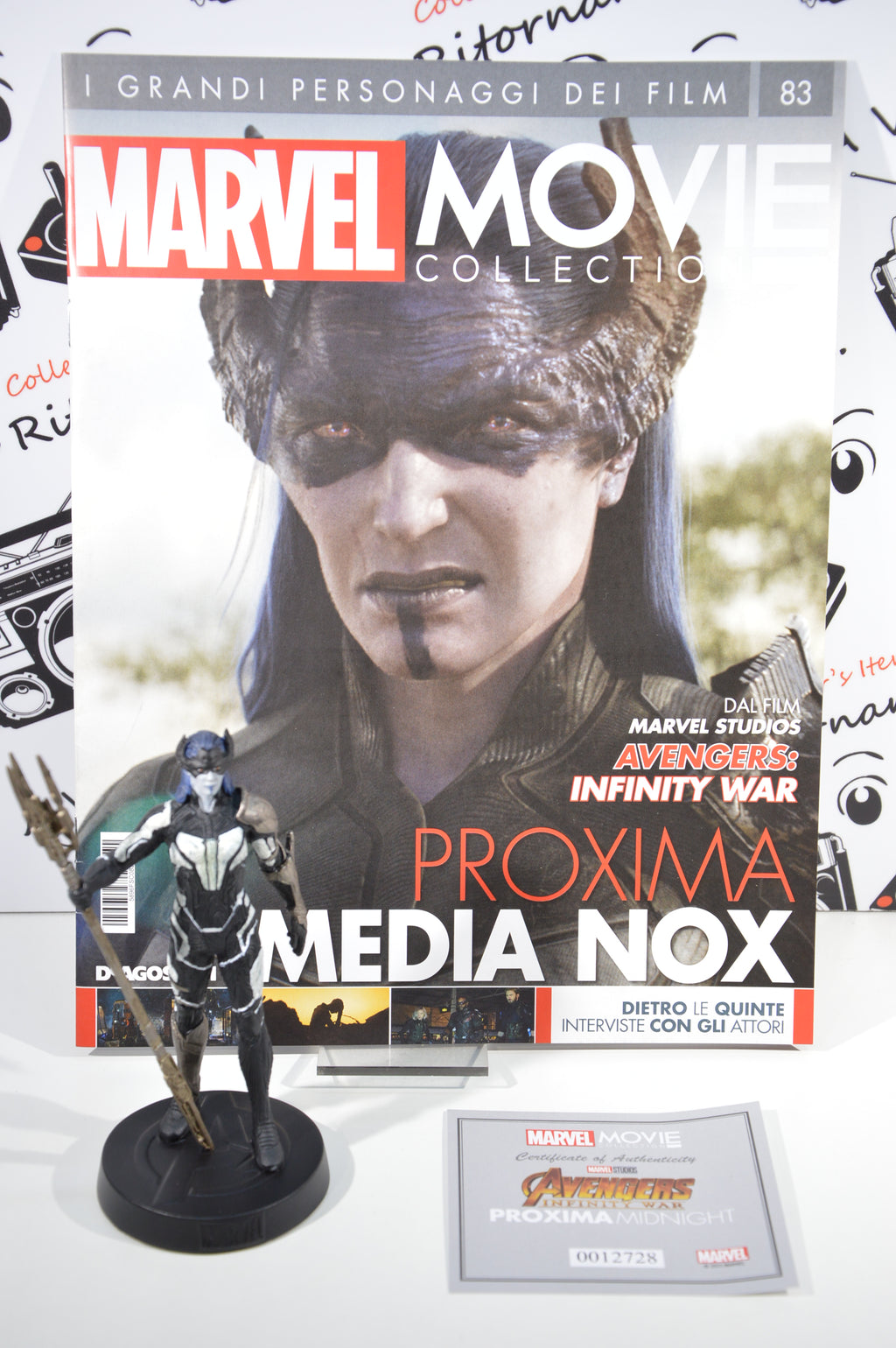 Proxima Midnight Marvel movie collection 83 Eaglemoss Statuetta Marvel