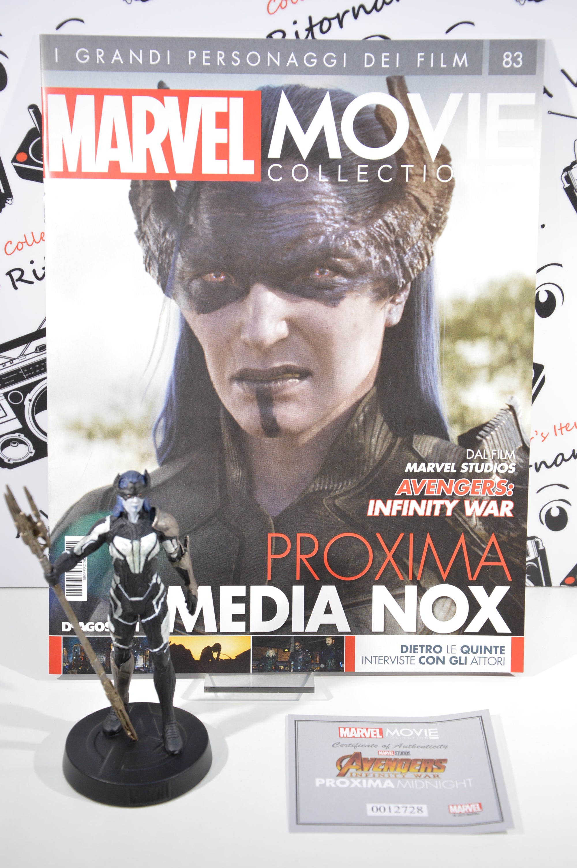 Proxima Midnight Marvel movie collection 83 Eaglemoss Statuetta Marvel