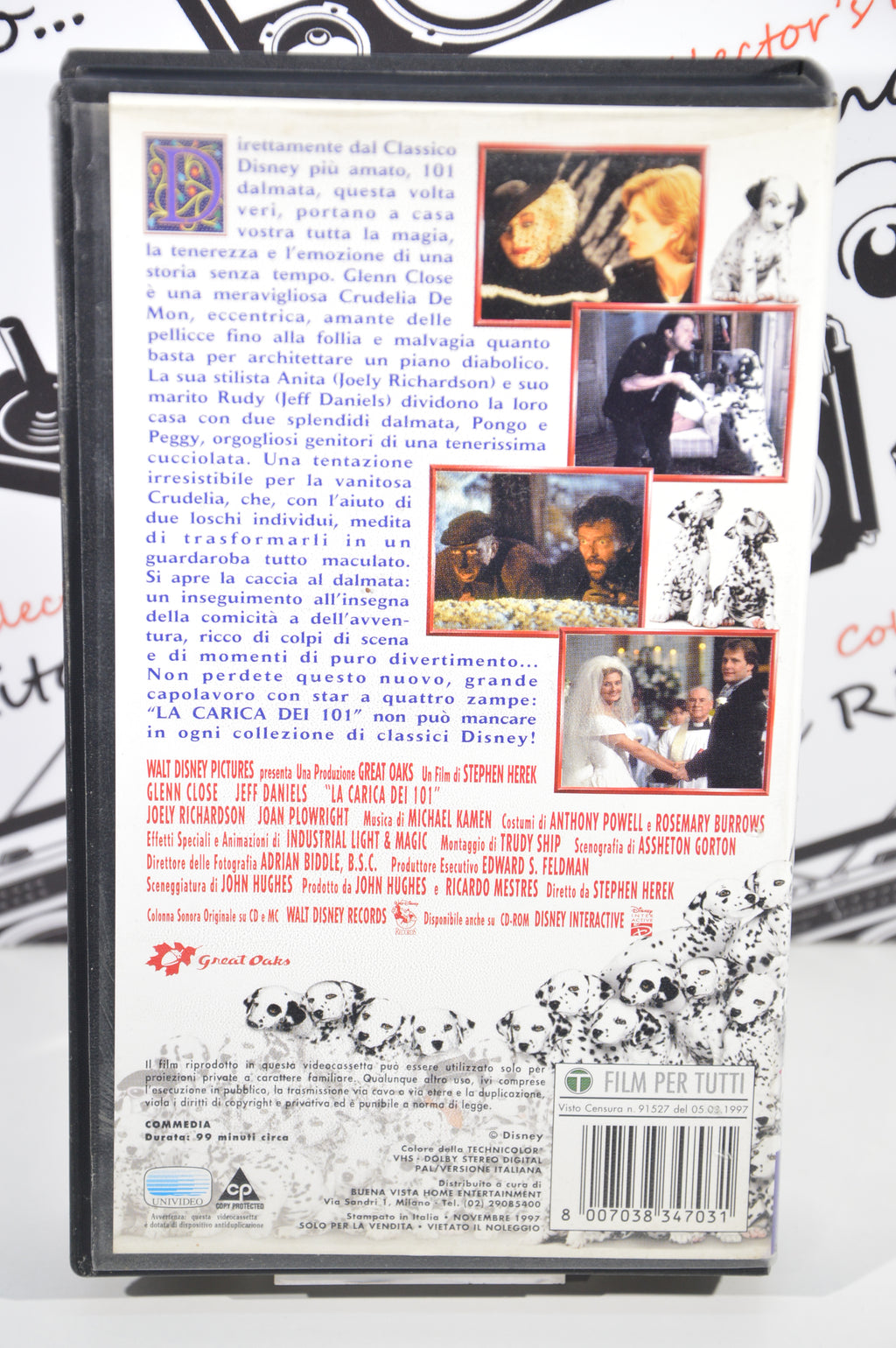 La carica dei 101 VHS vintage