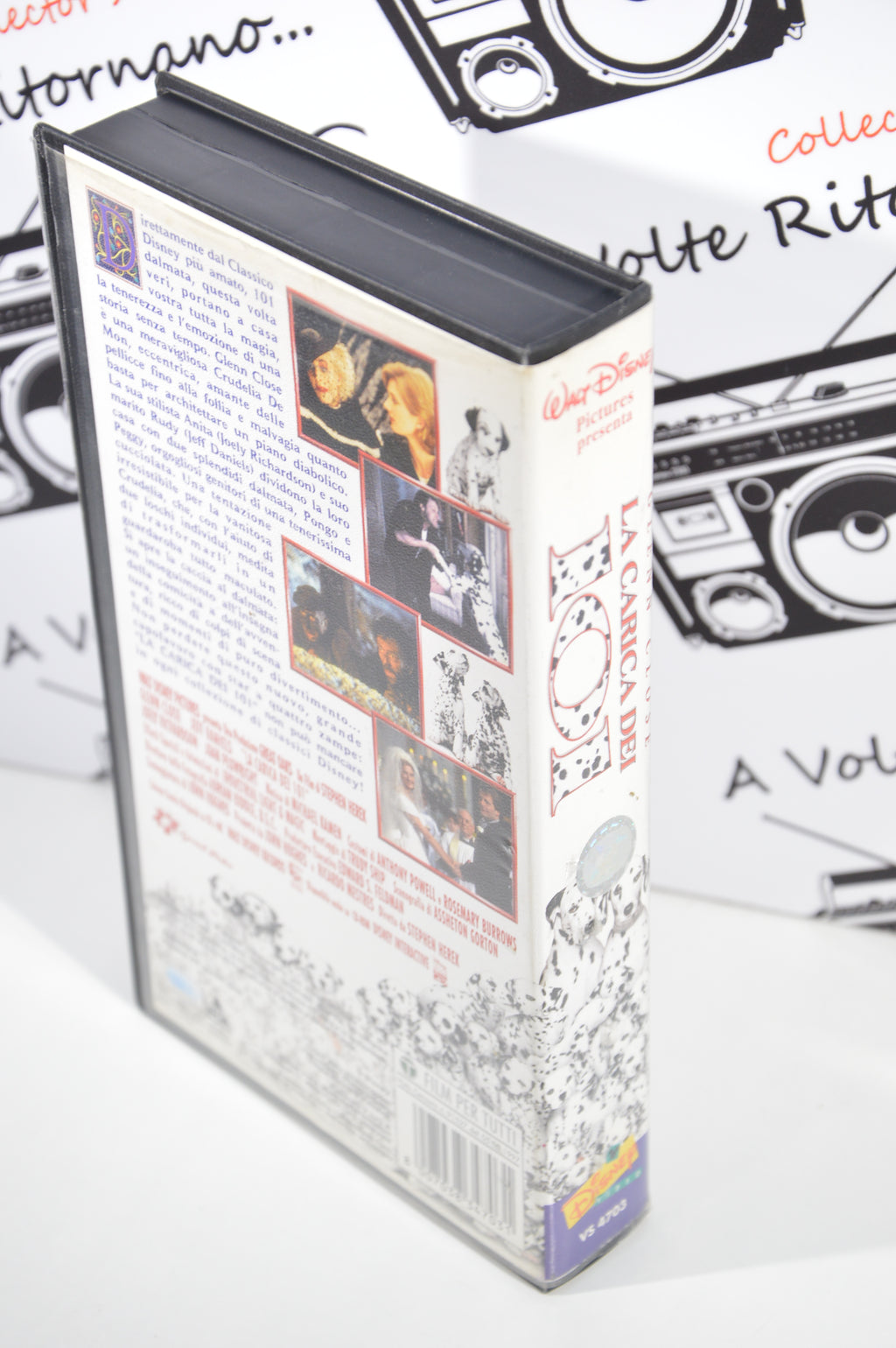 La carica dei 101 VHS vintage