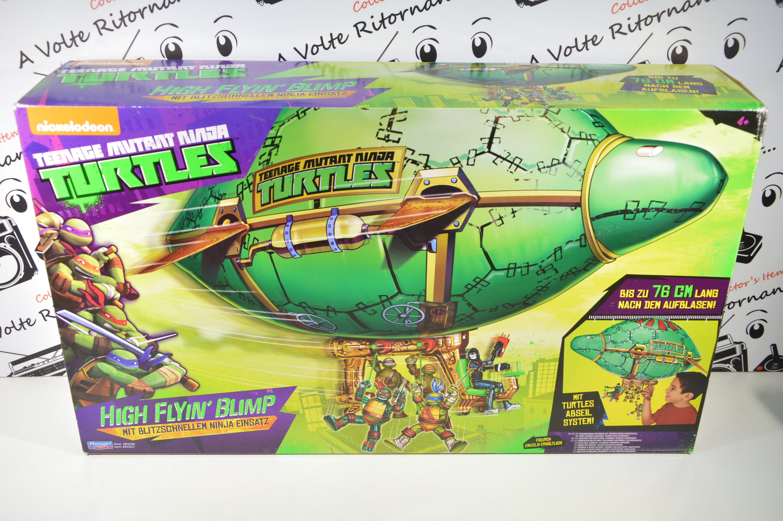 High Flyin' Blimp dirigibile Turtles Tmnt Playmates toys 2015 Nuovo