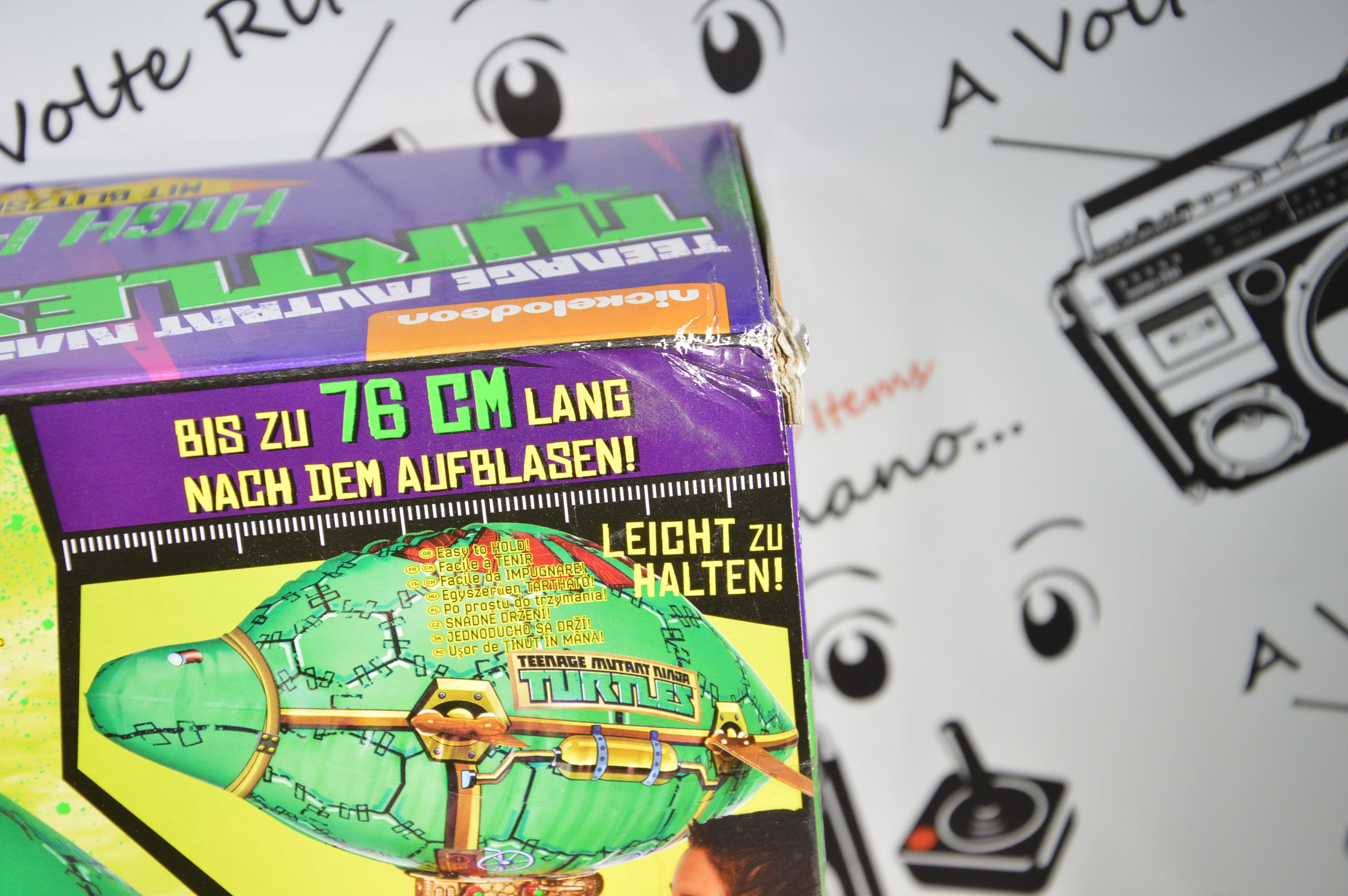 High Flyin' Blimp dirigibile Turtles Tmnt Playmates toys 2015 Nuovo