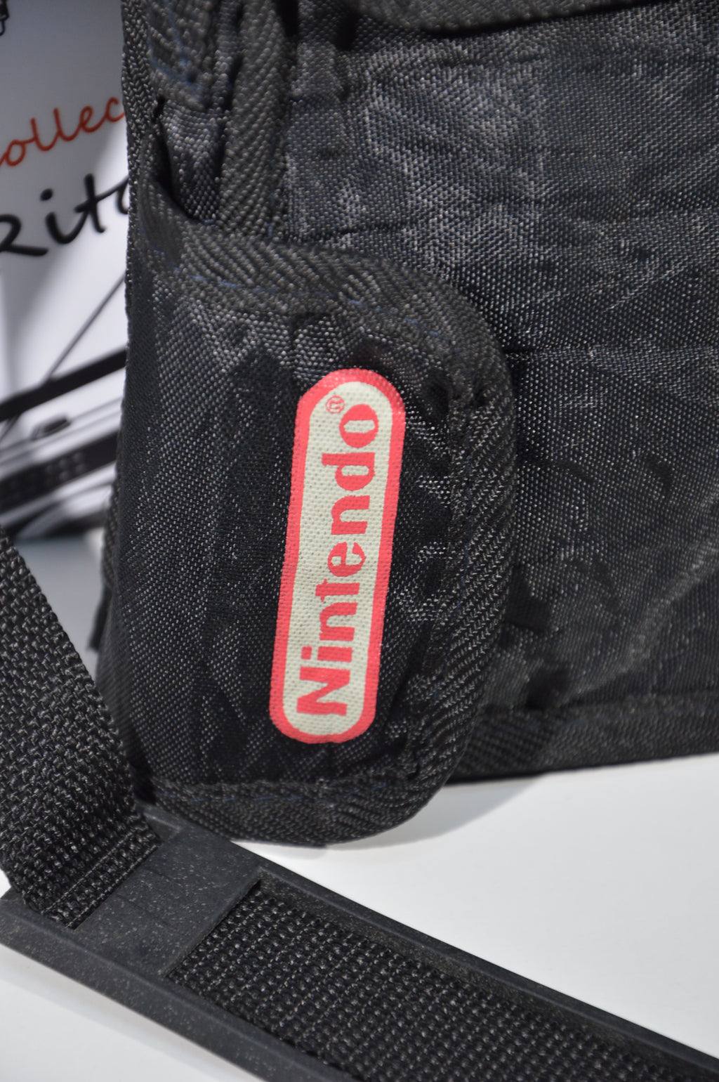 Nintendo Gameboy borsa tracolla vintage old bag porta console nera