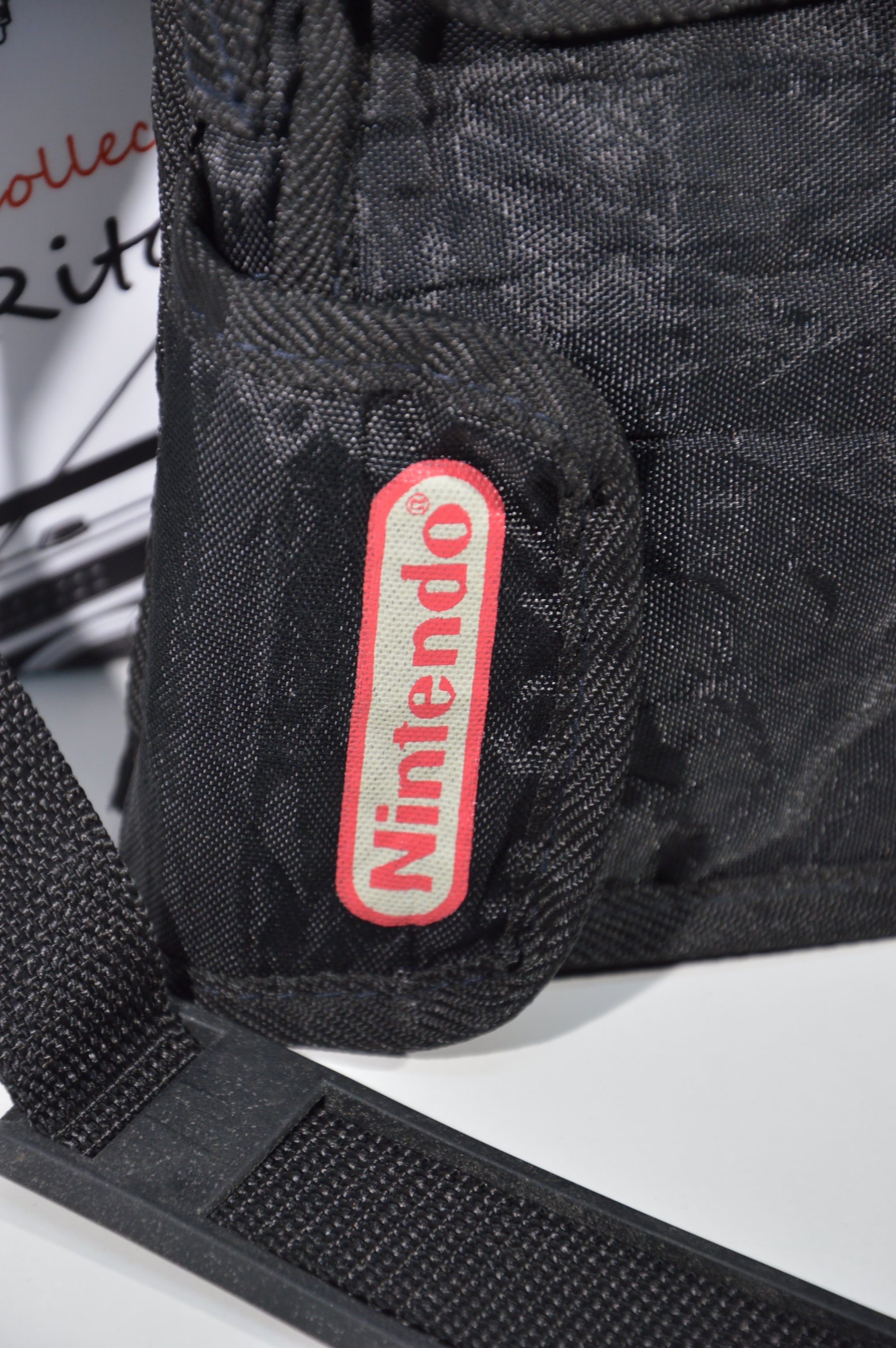 Nintendo Gameboy borsa tracolla vintage old bag porta console nera