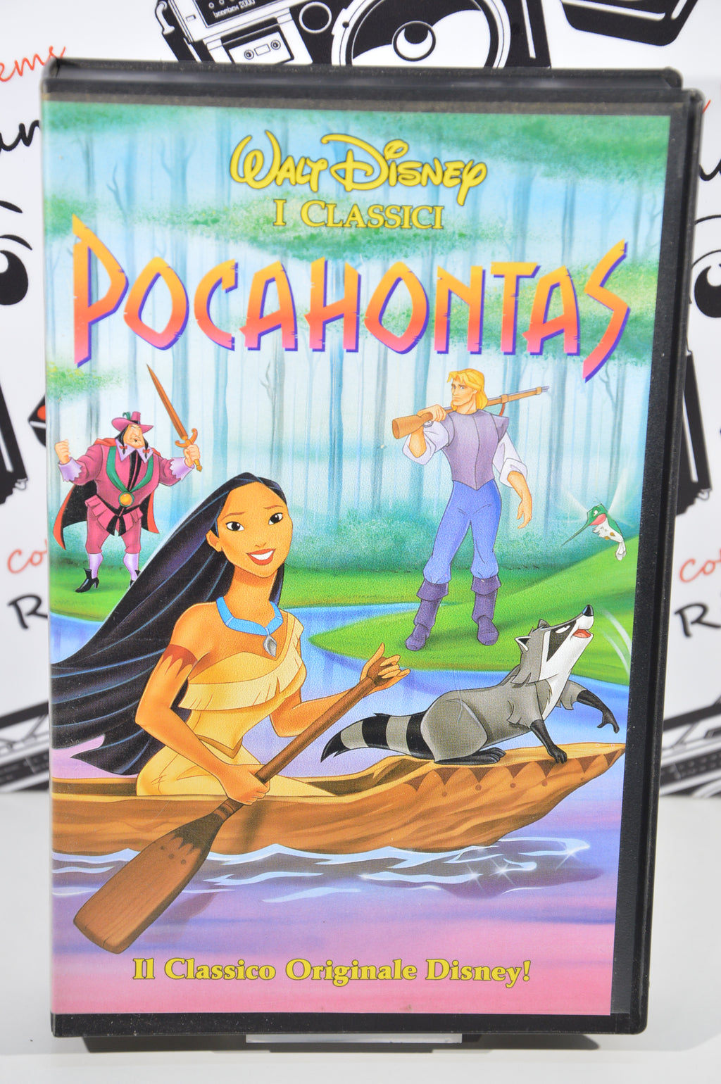 Pocahontas VHS cartoni animati vintage
