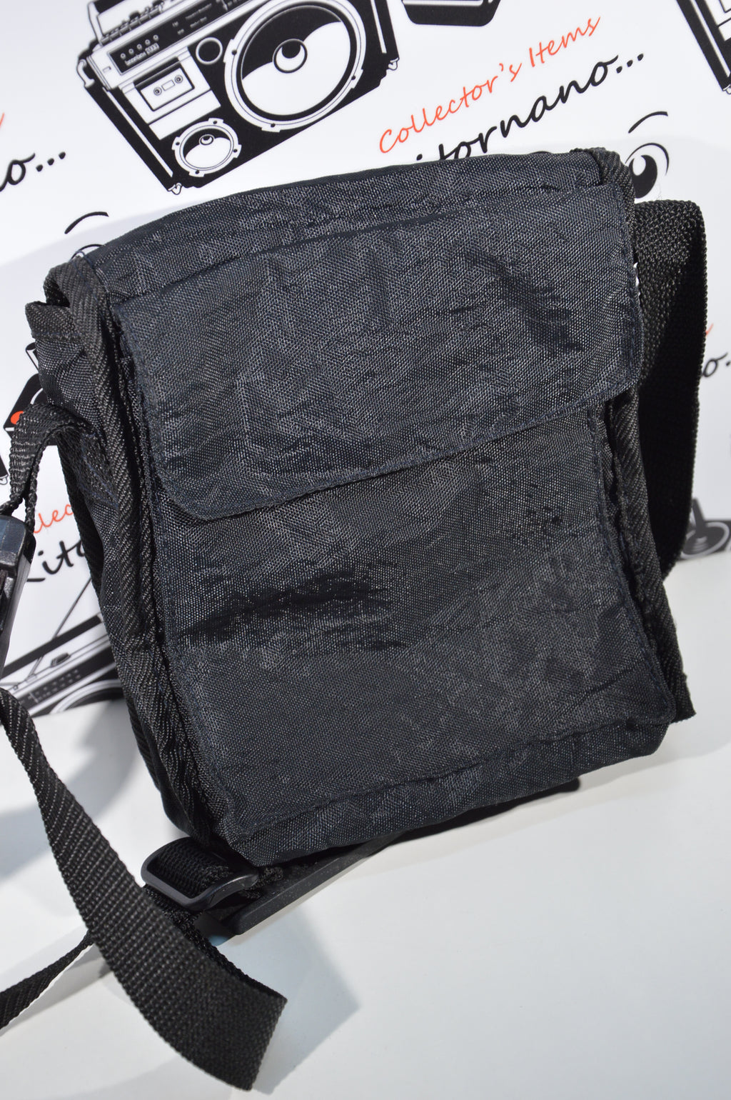 Nintendo Gameboy borsa tracolla vintage old bag porta console nera