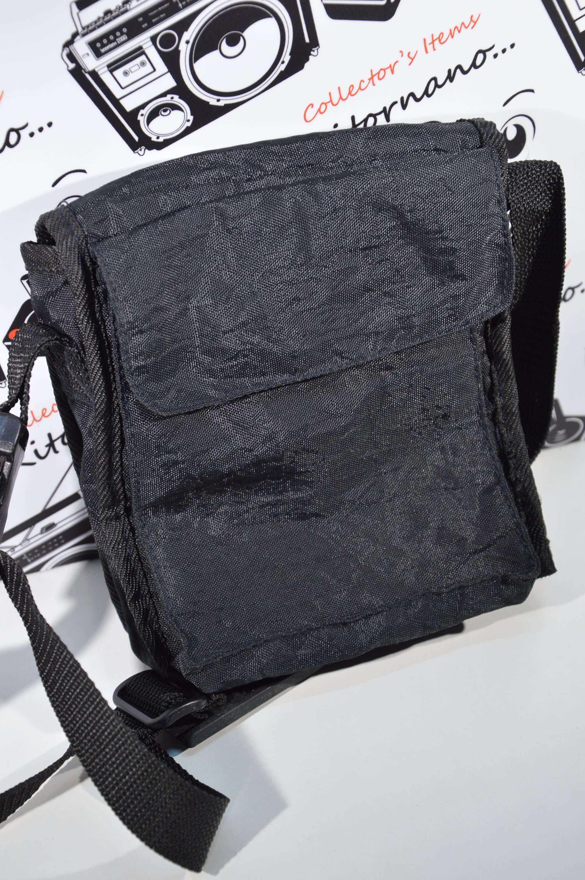 Nintendo Gameboy borsa tracolla vintage old bag porta console nera