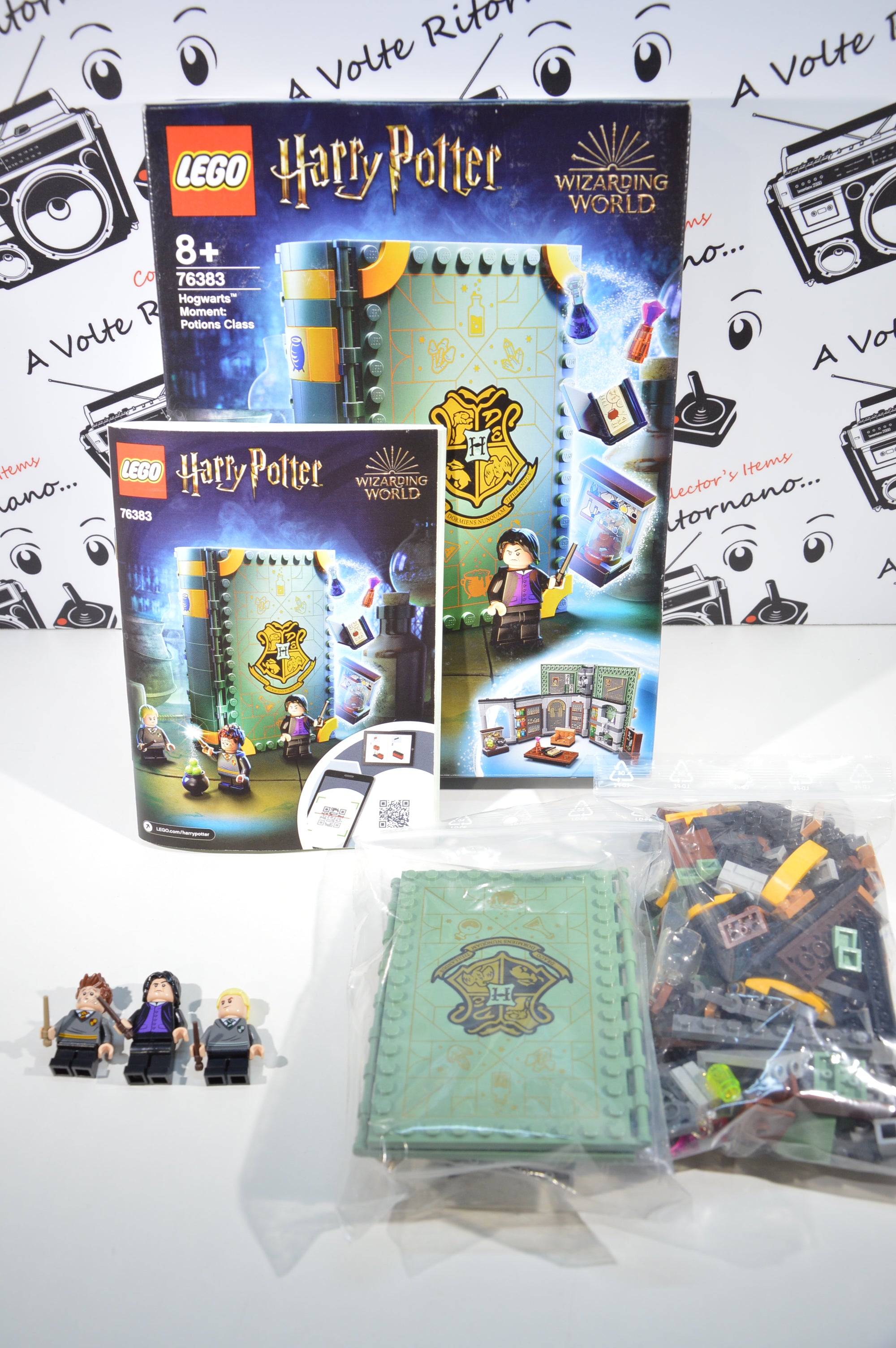 Lego Harry Potter 76383 classe di pozioni 8+ usato completo