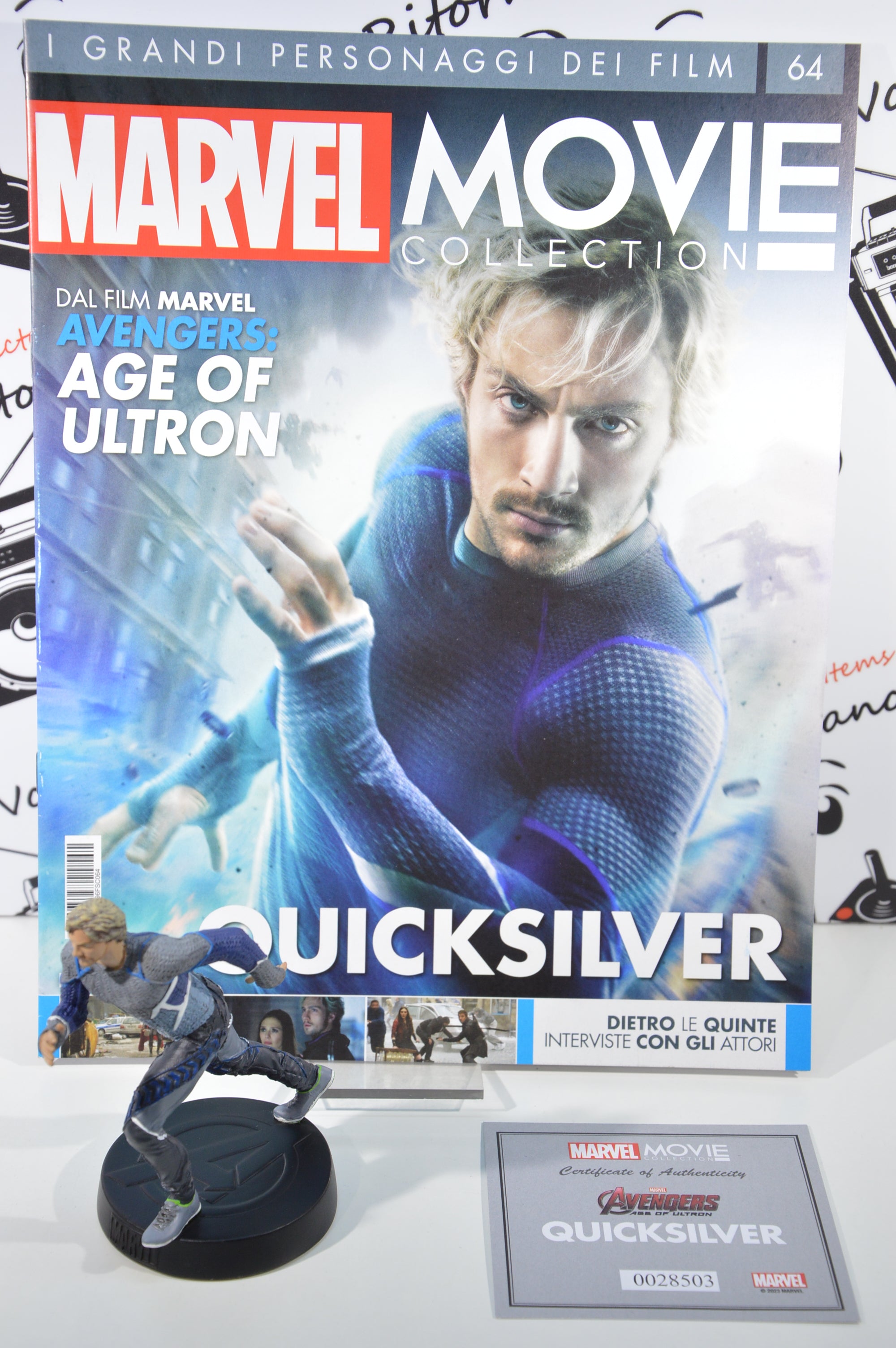 Quicksilver Marvel movie collection 64 Eaglemoss Statuetta Marvel