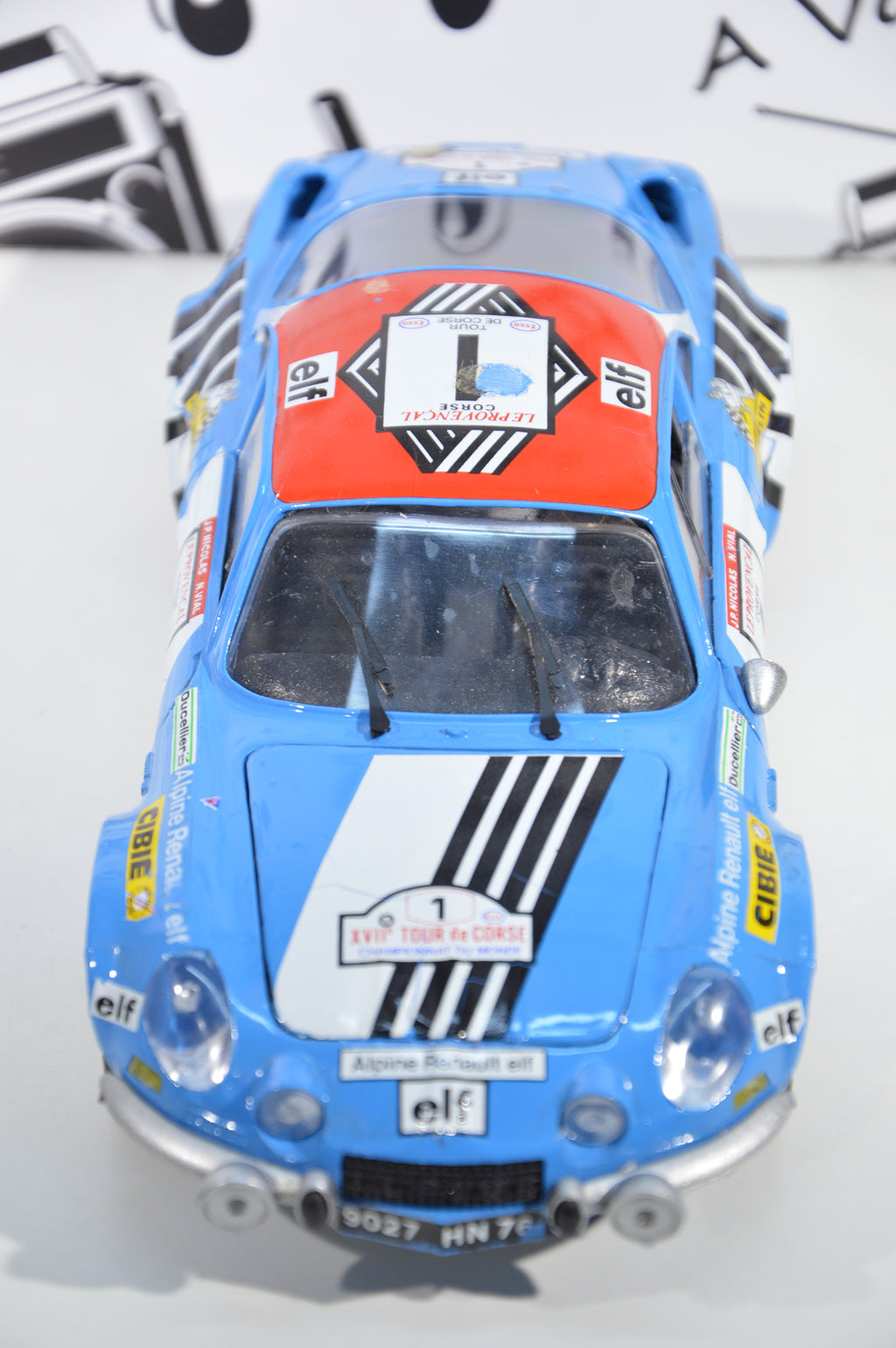 Alpine Renault 1600S Macadam scala 1:20 die cast made in Portugal