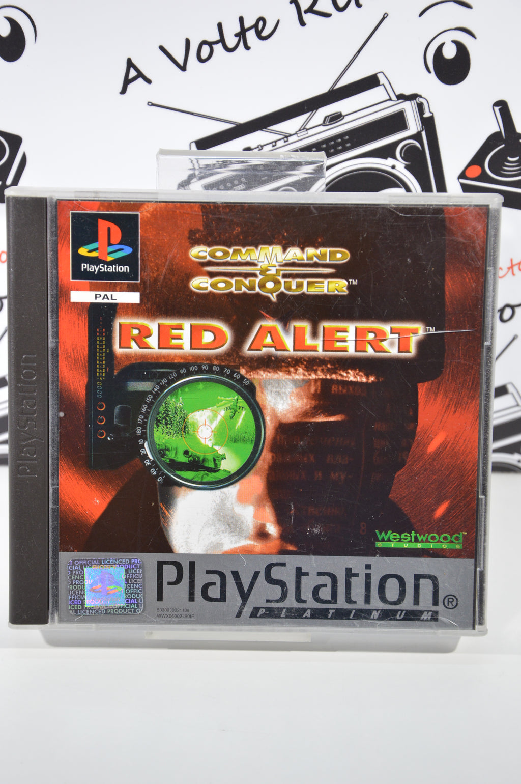 Command e conquer red alert platinum PlayStation 1 18+ lingua Inglese