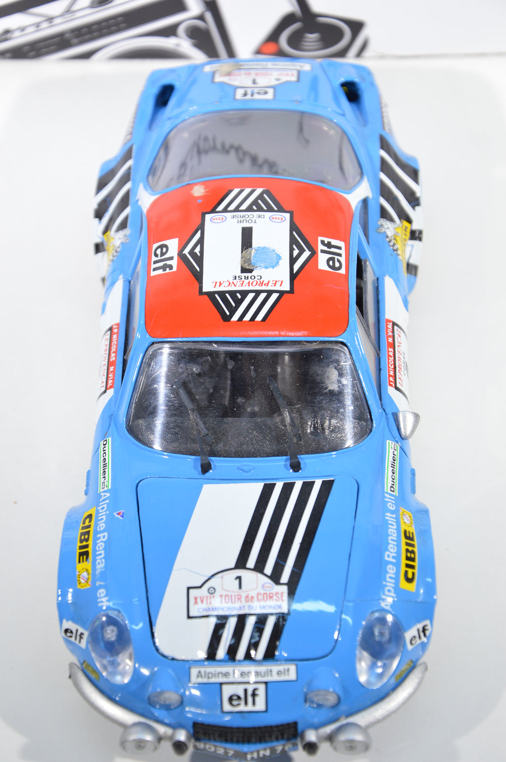 Alpine Renault 1600S Macadam scala 1:20 die cast made in Portugal
