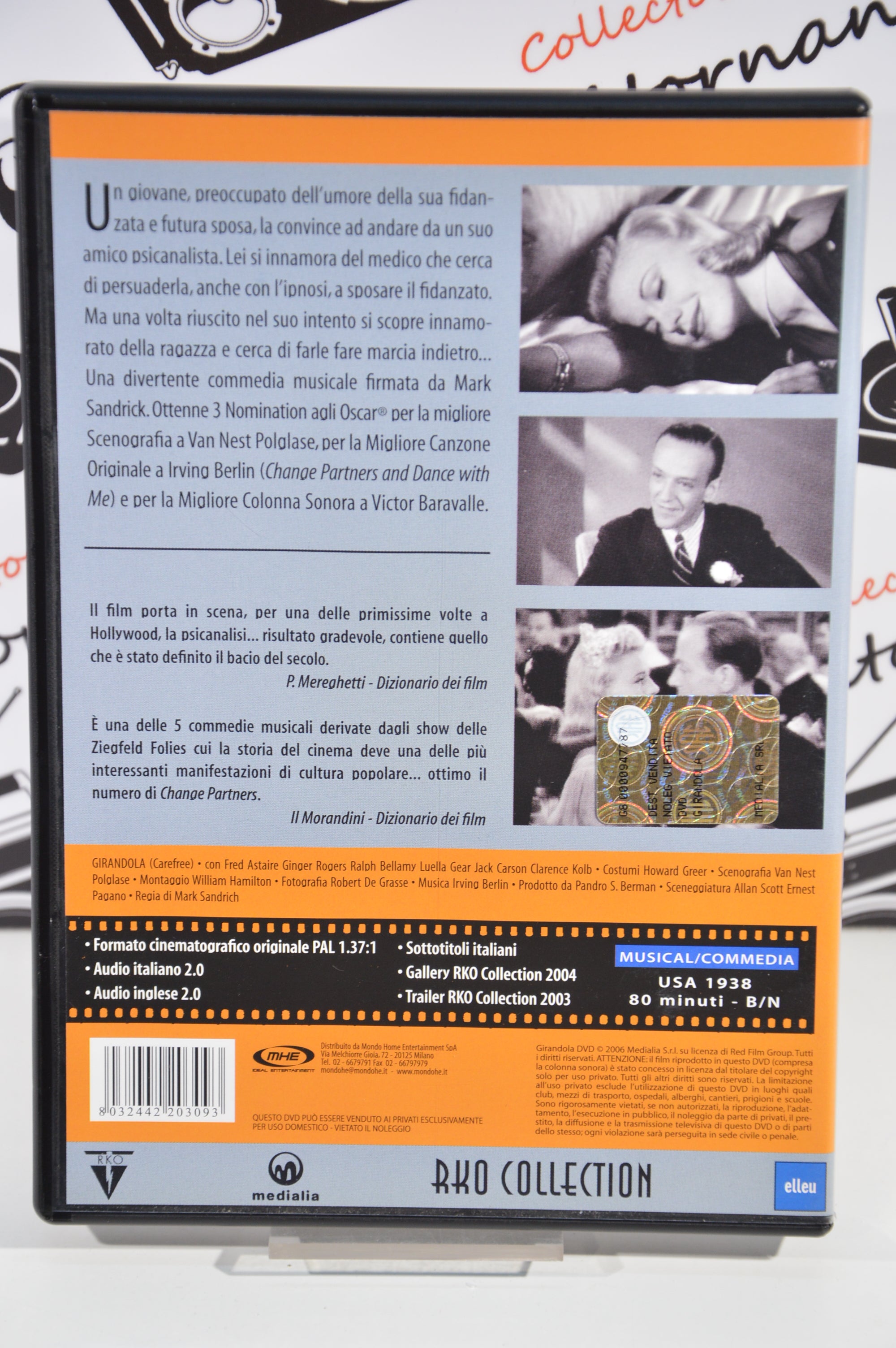Girandola Dvd Italiano collezione Fred Astaire