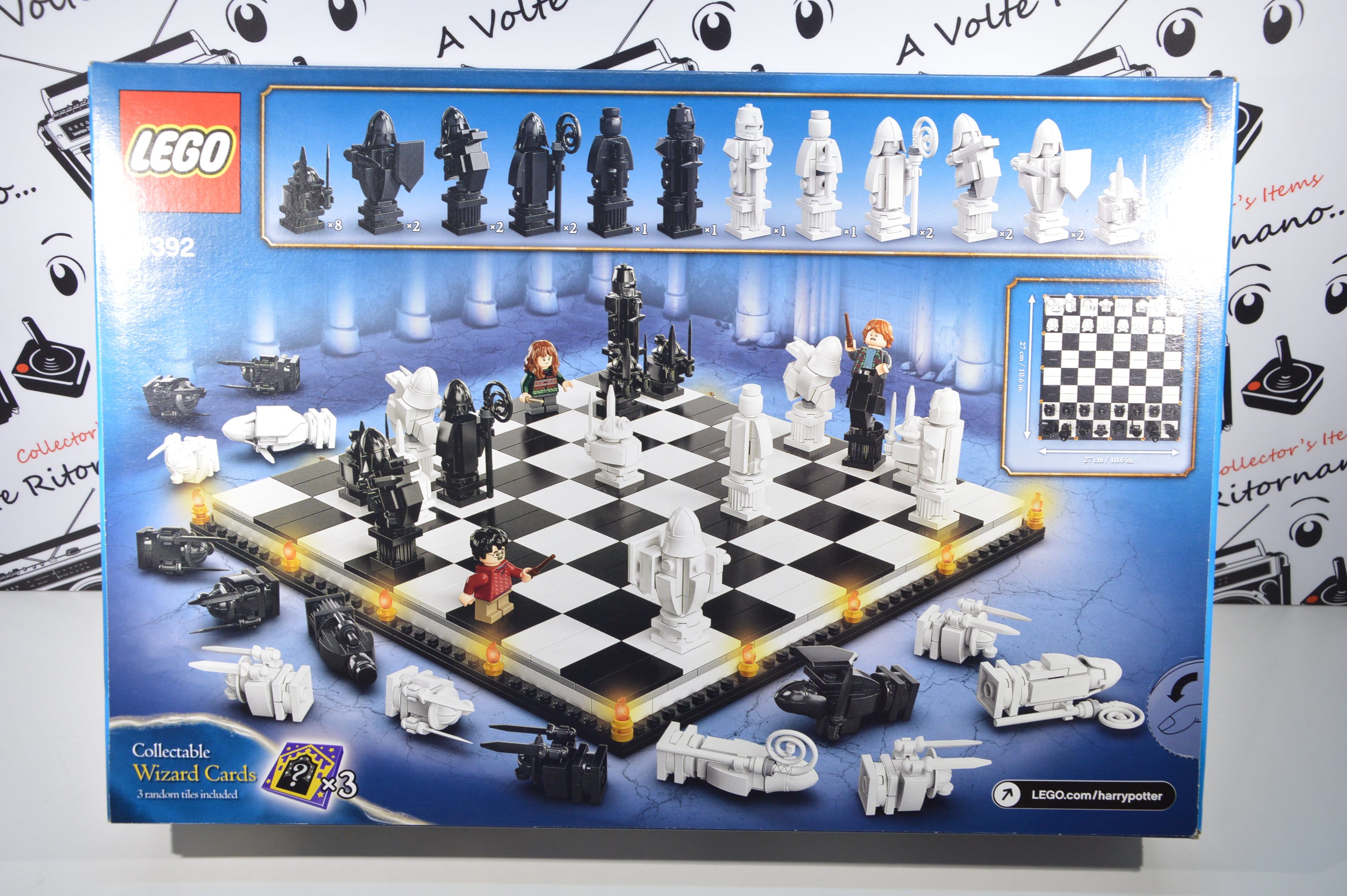 Lego Harry Potter 76392 scacchiera Hogwarts 10+ nuovo sigillato