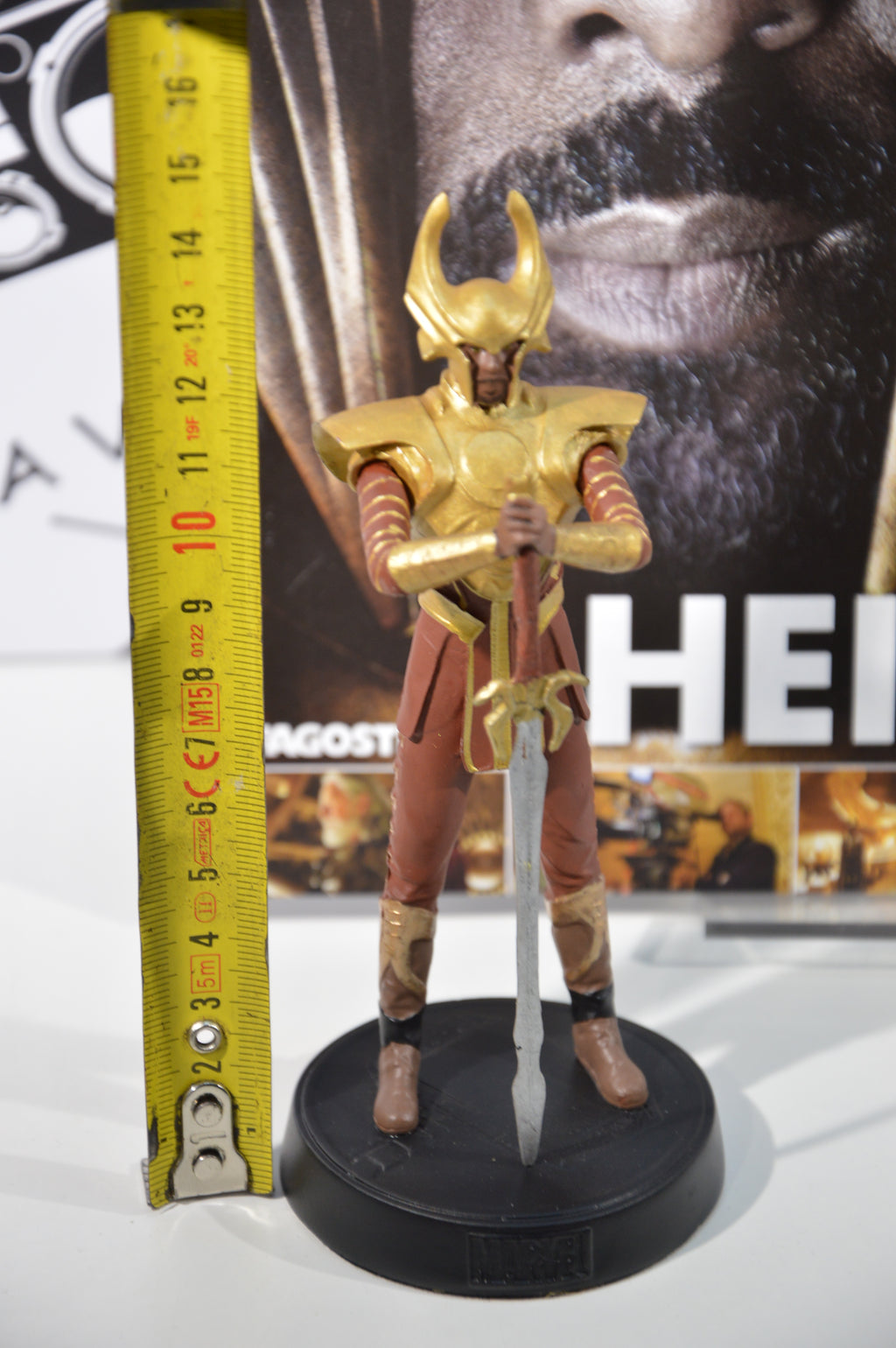 Hemdall Marvel movie collection 40 Eaglemoss Statuetta Marvel