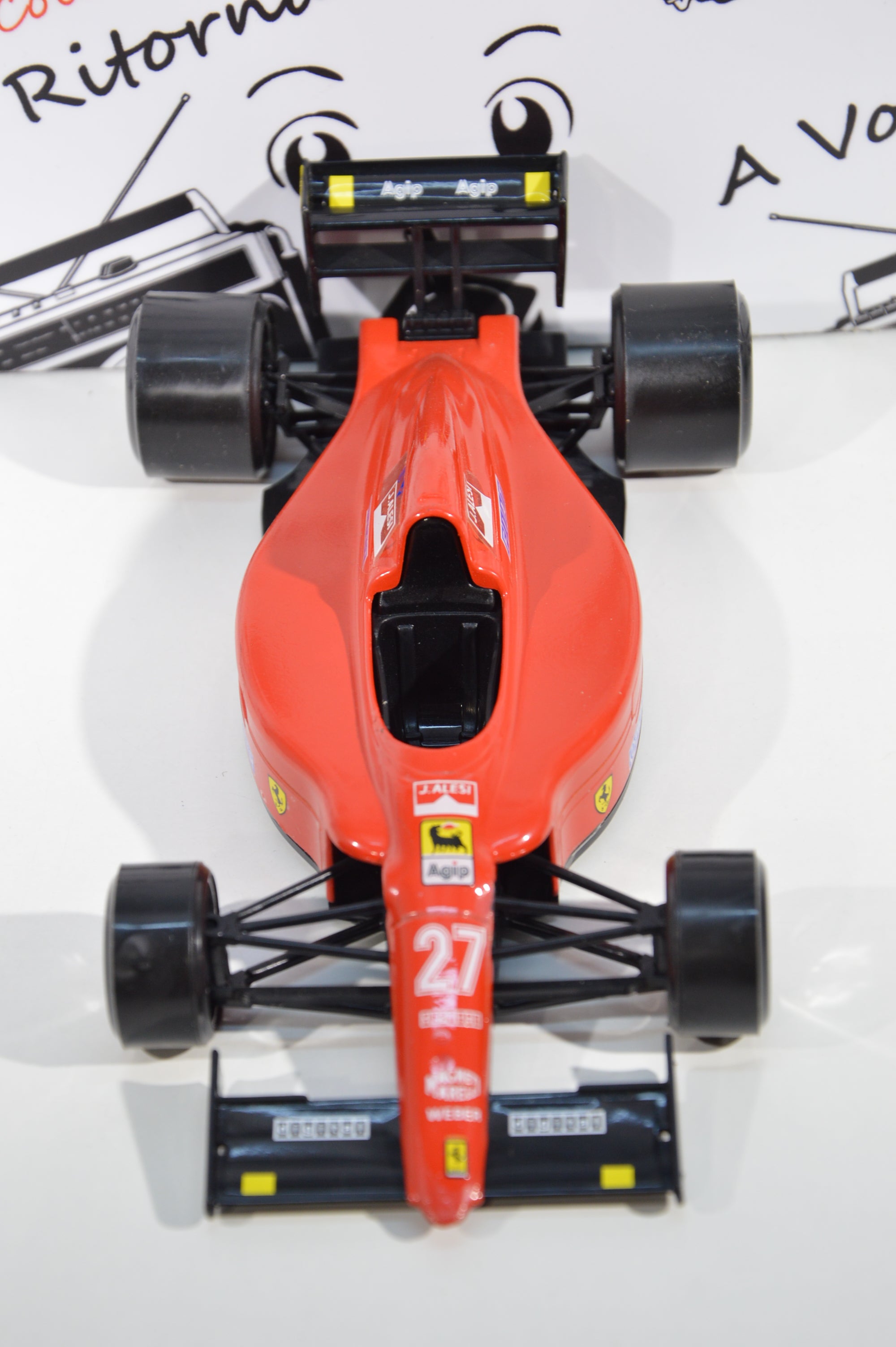 Ferrari 641/2 Jean Alesi Bburago scala 1:24 die cast made in Italy