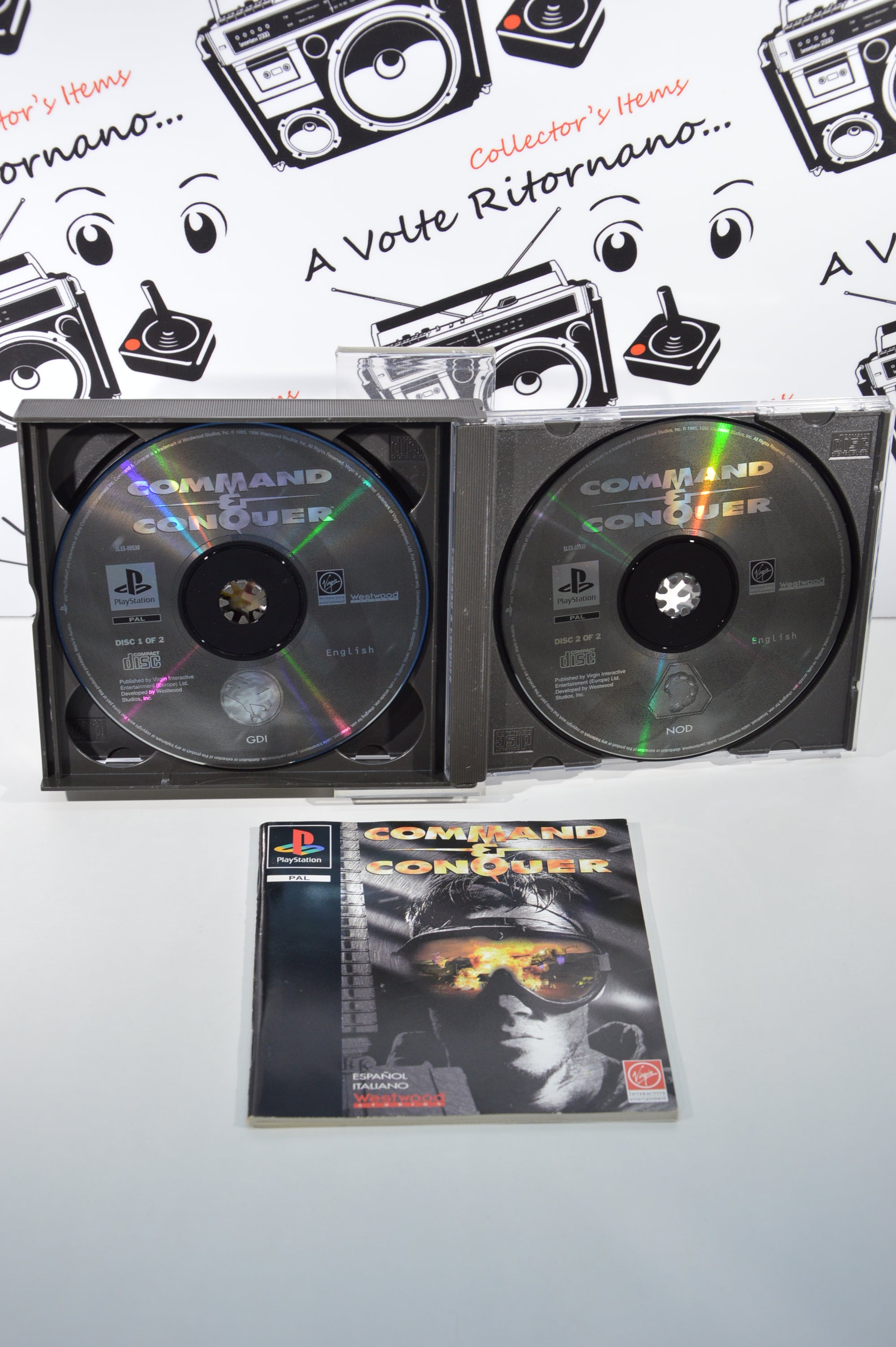 Command e Conquer PlayStation 1 16+ lingua inglese