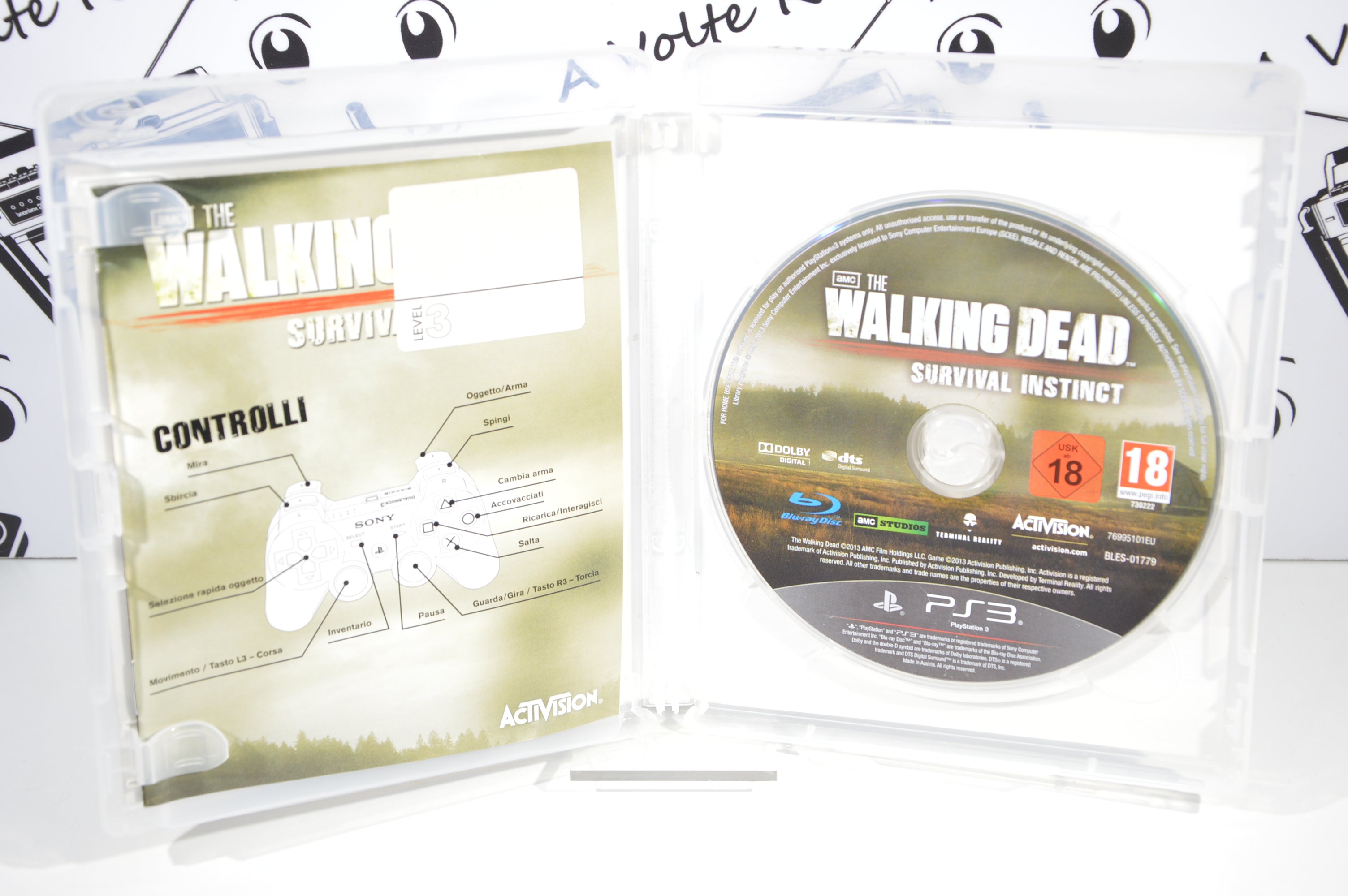 The Walking Dead survival instinct PlayStation 3 18+ Multilingua