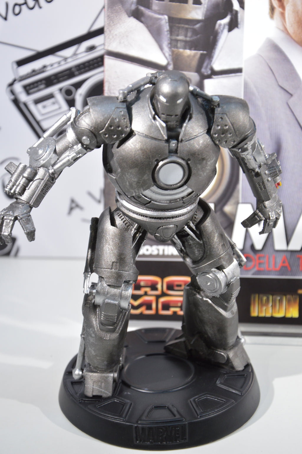 Iron Monger Marvel movie collection 70 Eaglemoss Statuetta Marvel