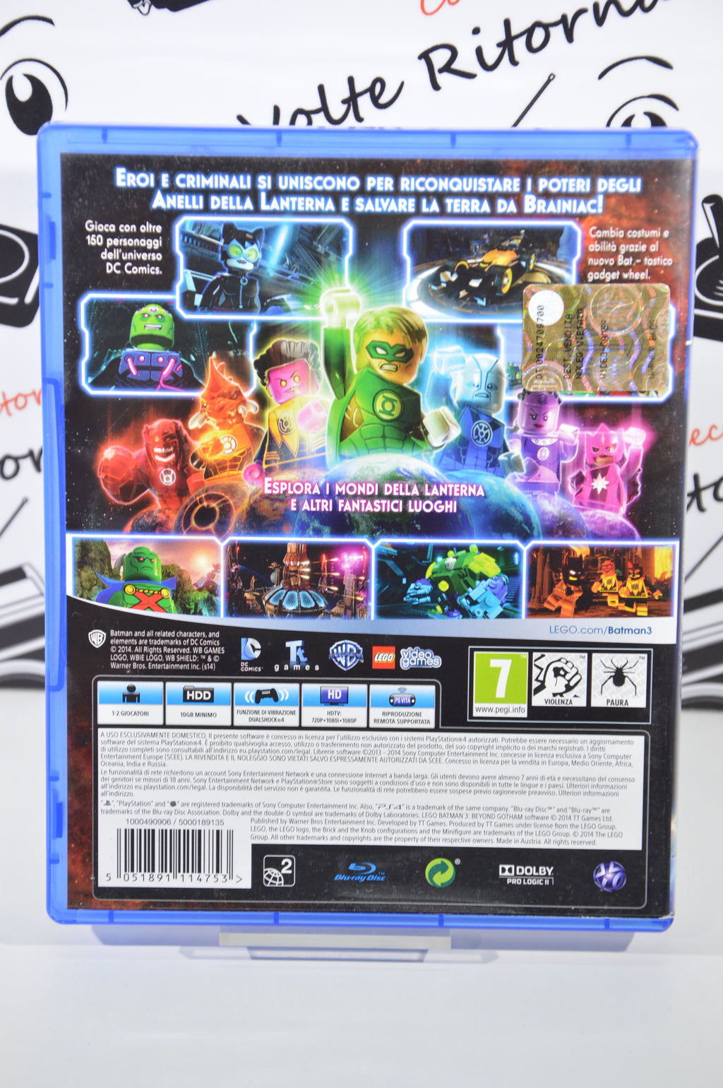 Lego Batman 3 Gotham e oltre Playstation 4 PS4 7+ Multilingua