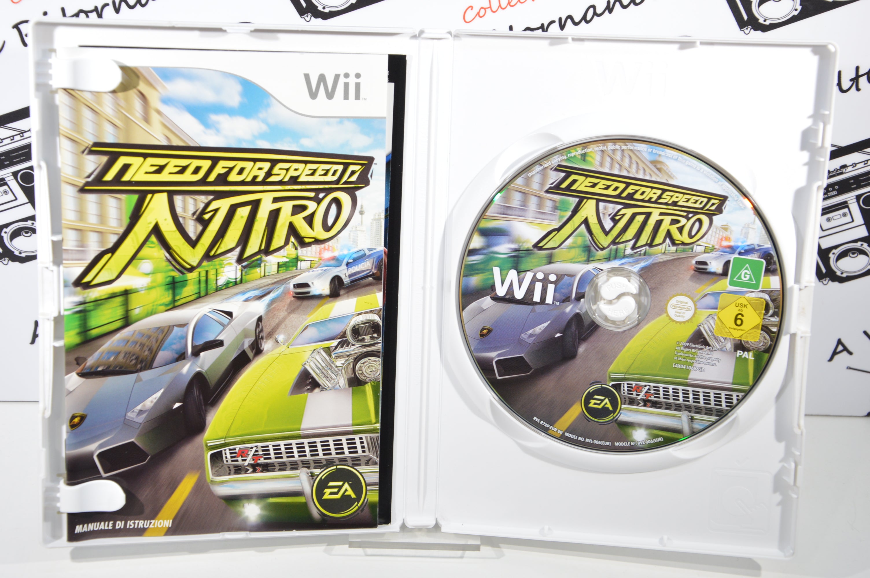 Need for speed Nitro Nintendo Wii 7+ Multilingua