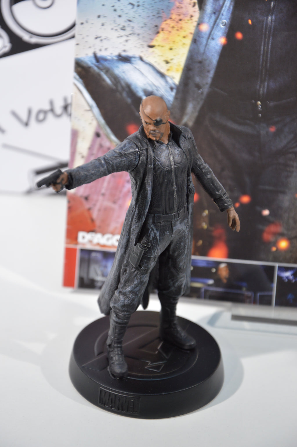 Nick Fury Marvel movie collection 42 Eaglemoss Statuetta Marvel