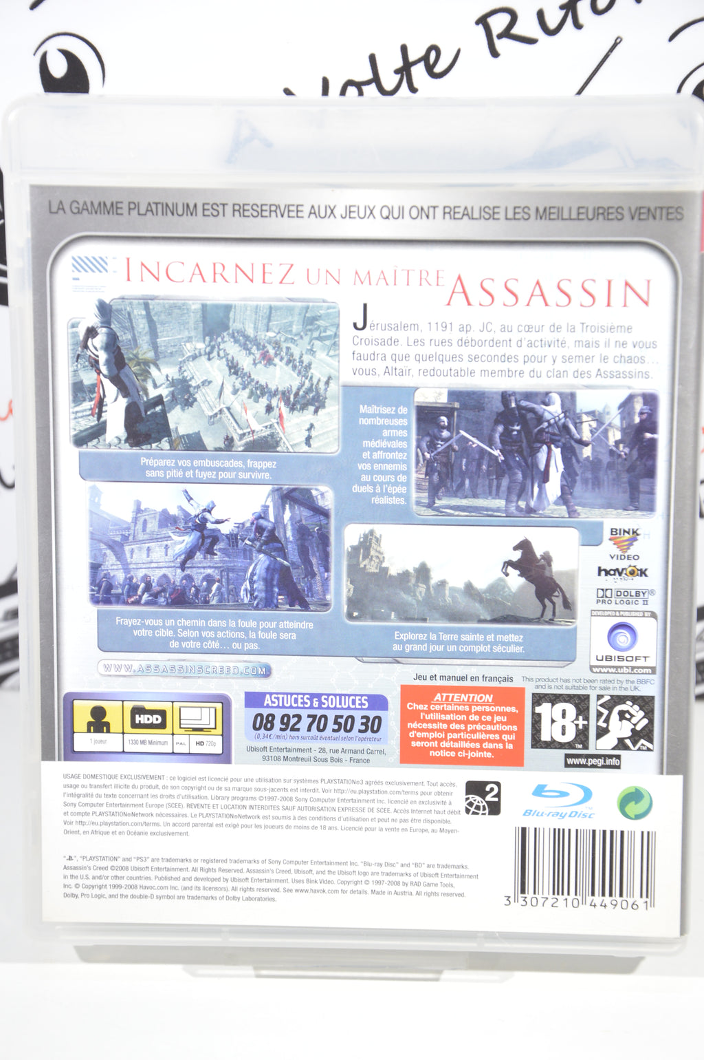 Assassin's creed platinum PlayStation 3 18+ Multilingua