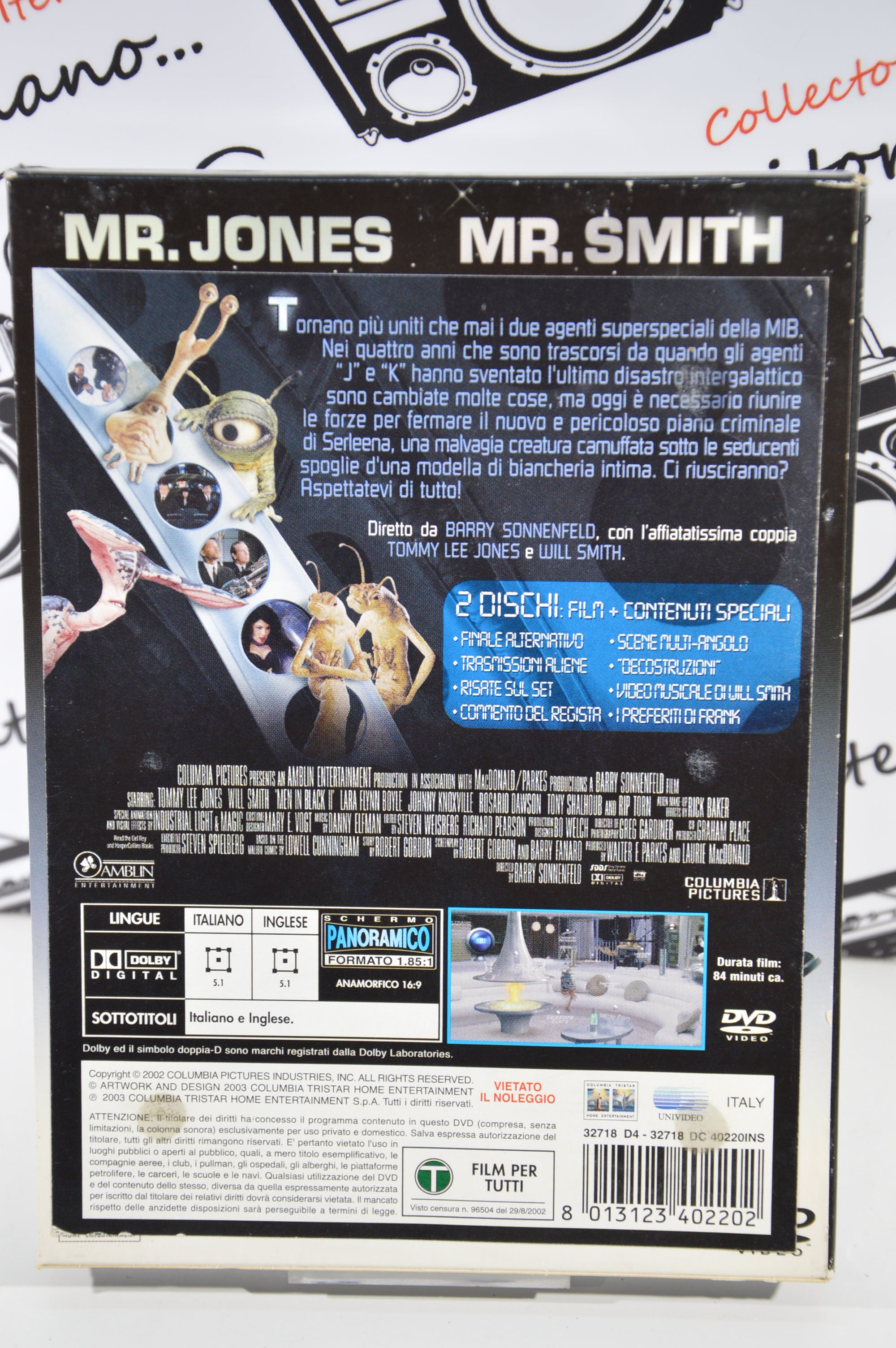 Men in Black 2 Dvd Italiano edizione 2 dischi