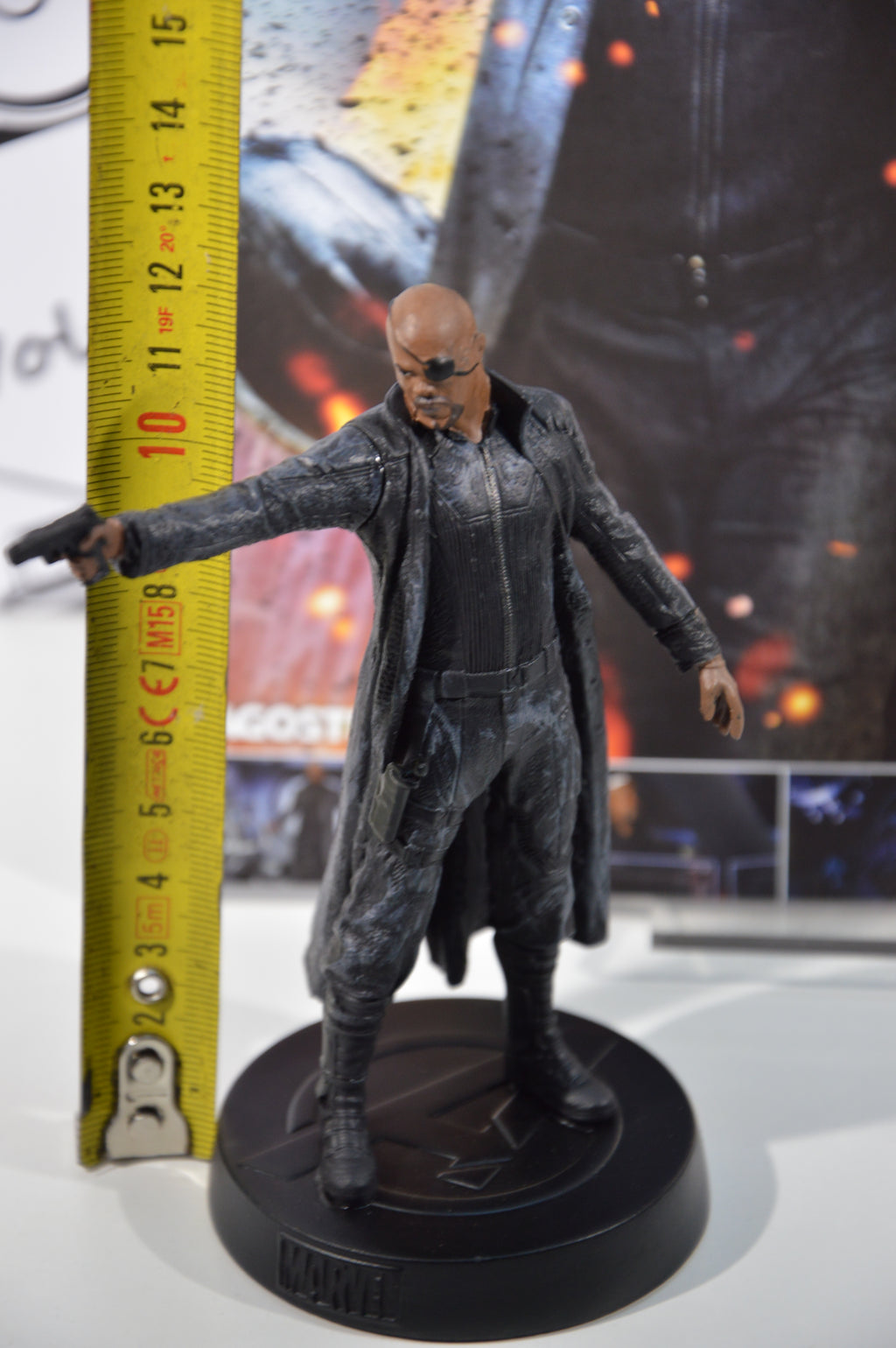 Nick Fury Marvel movie collection 42 Eaglemoss Statuetta Marvel